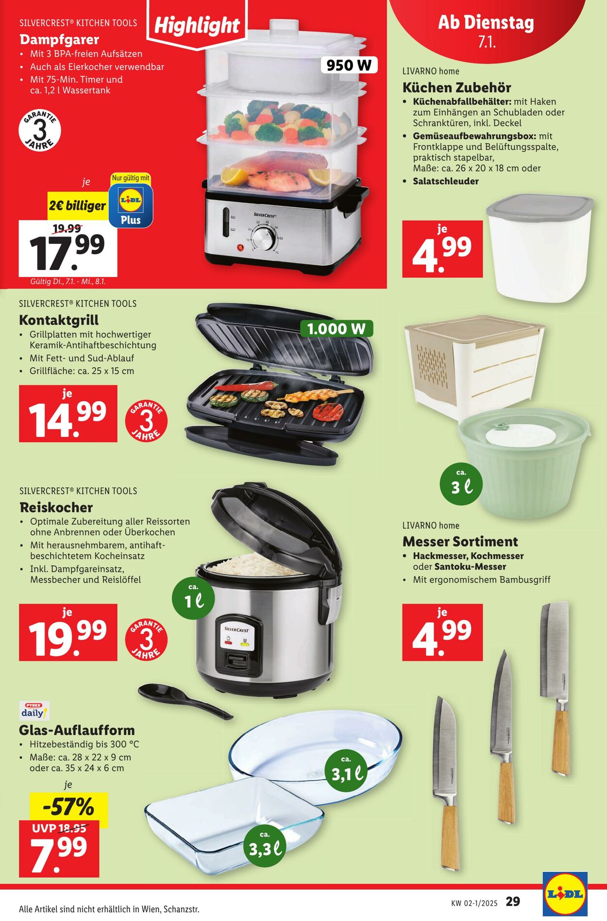 Prospekt Lidl 02.01.2025 - 08.01.2025