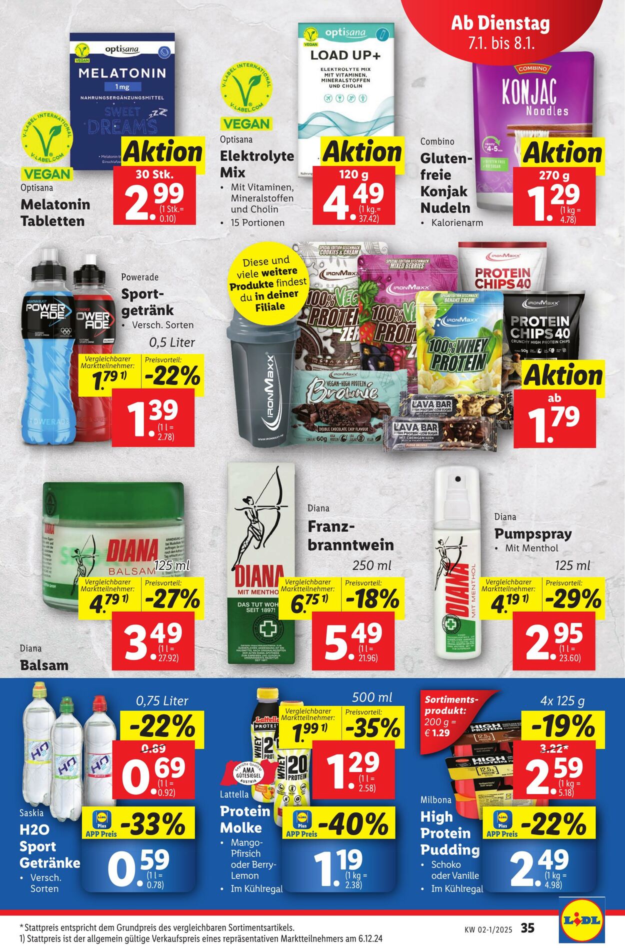 Prospekt Lidl 02.01.2025 - 08.01.2025