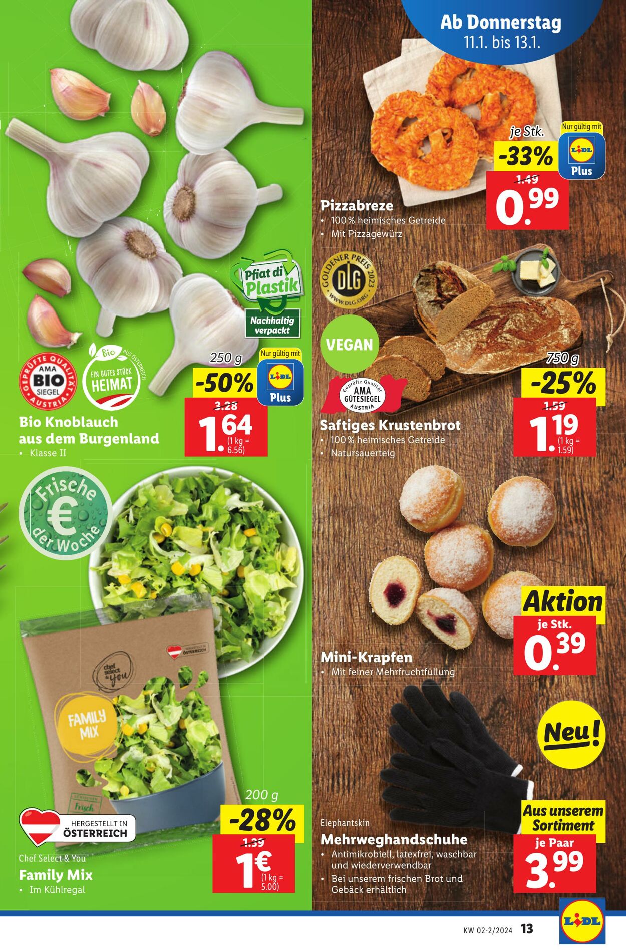 Prospekt Lidl 11.01.2024 - 13.01.2024