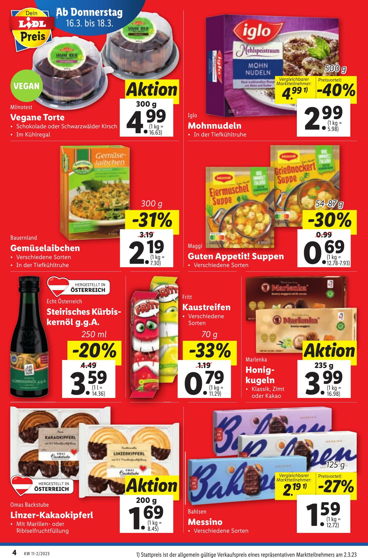 Prospekt Lidl 16.03.2023 - 22.03.2023