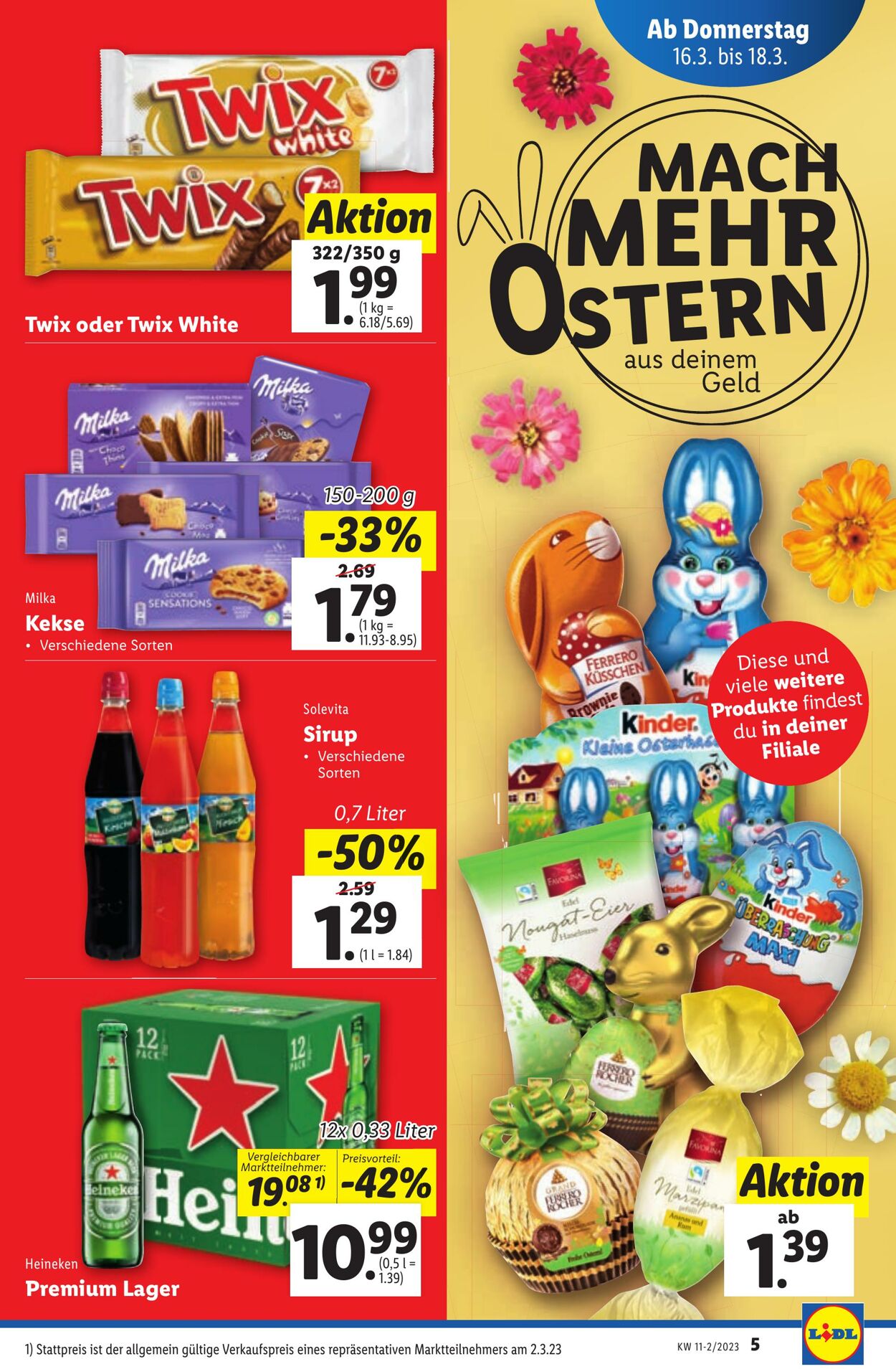 Prospekt Lidl 16.03.2023 - 22.03.2023