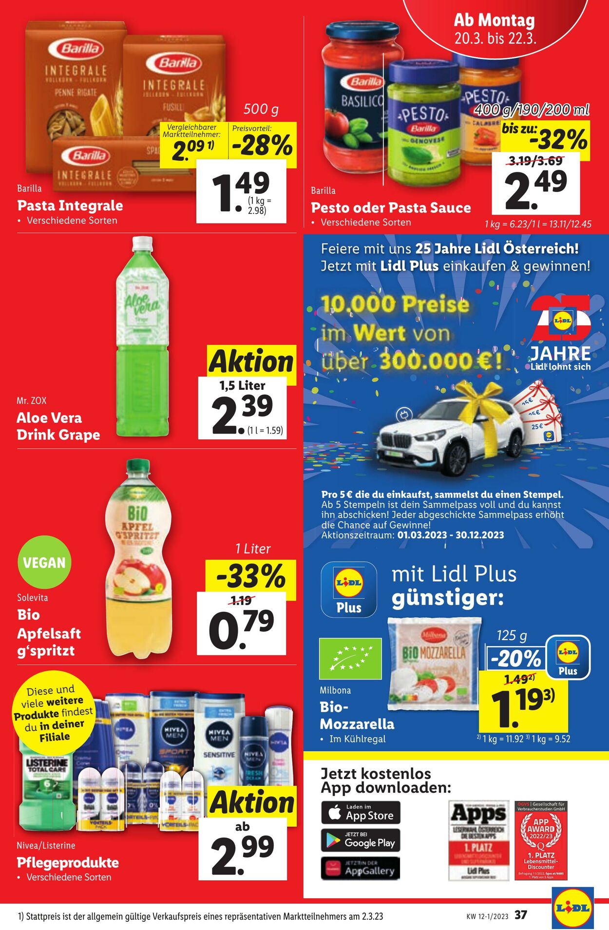 Prospekt Lidl 16.03.2023 - 22.03.2023