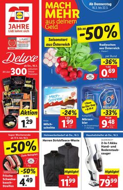 Prospekt Lidl 16.03.2023 - 22.03.2023