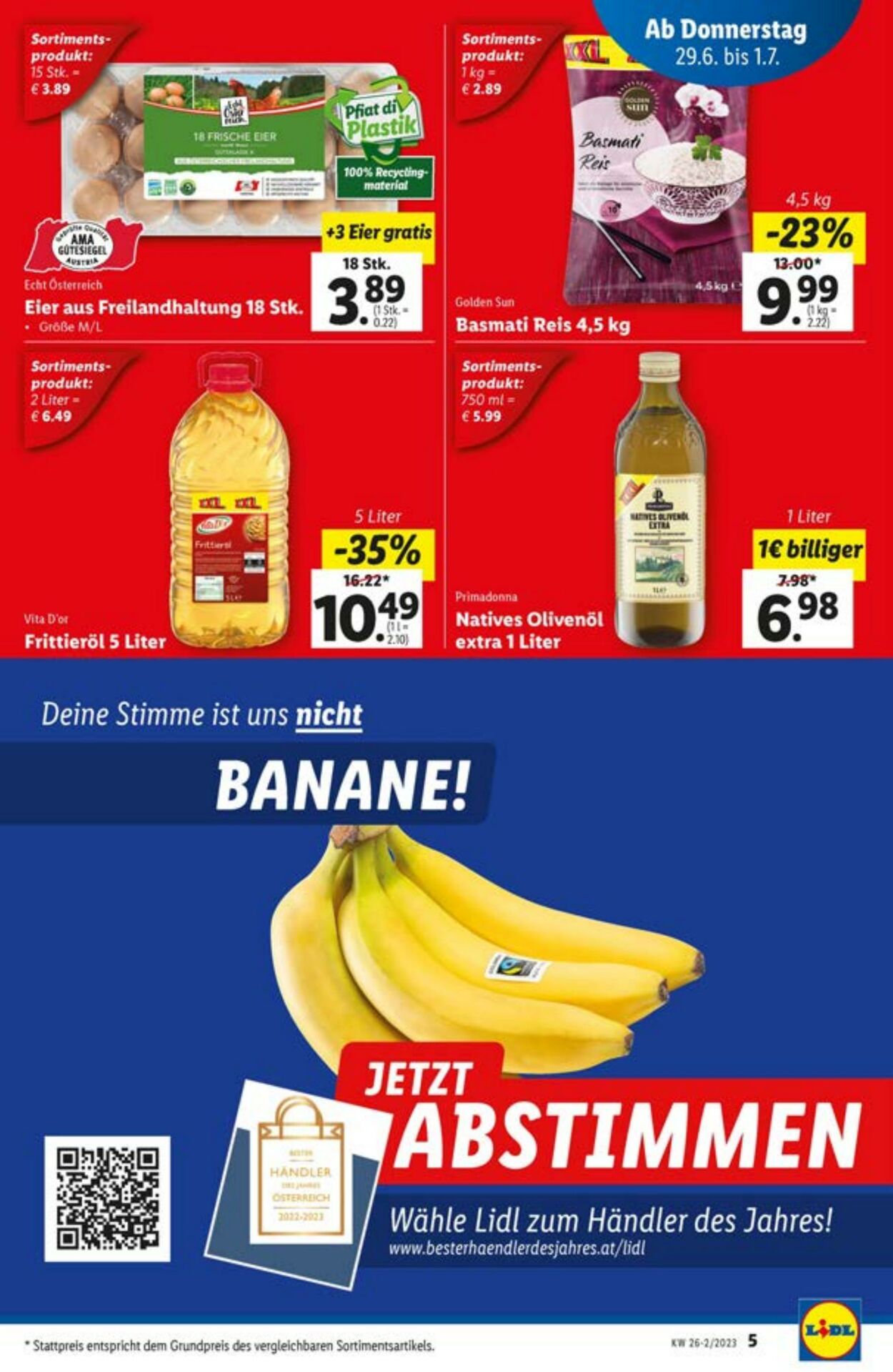 Prospekt Lidl 29.06.2023 - 05.07.2023