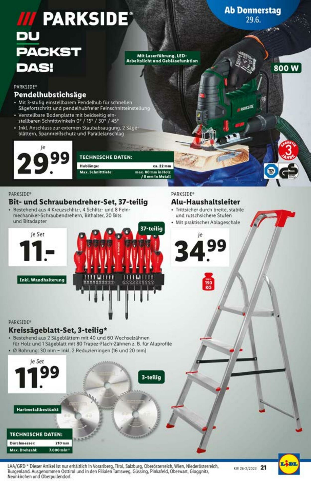 Prospekt Lidl 29.06.2023 - 05.07.2023