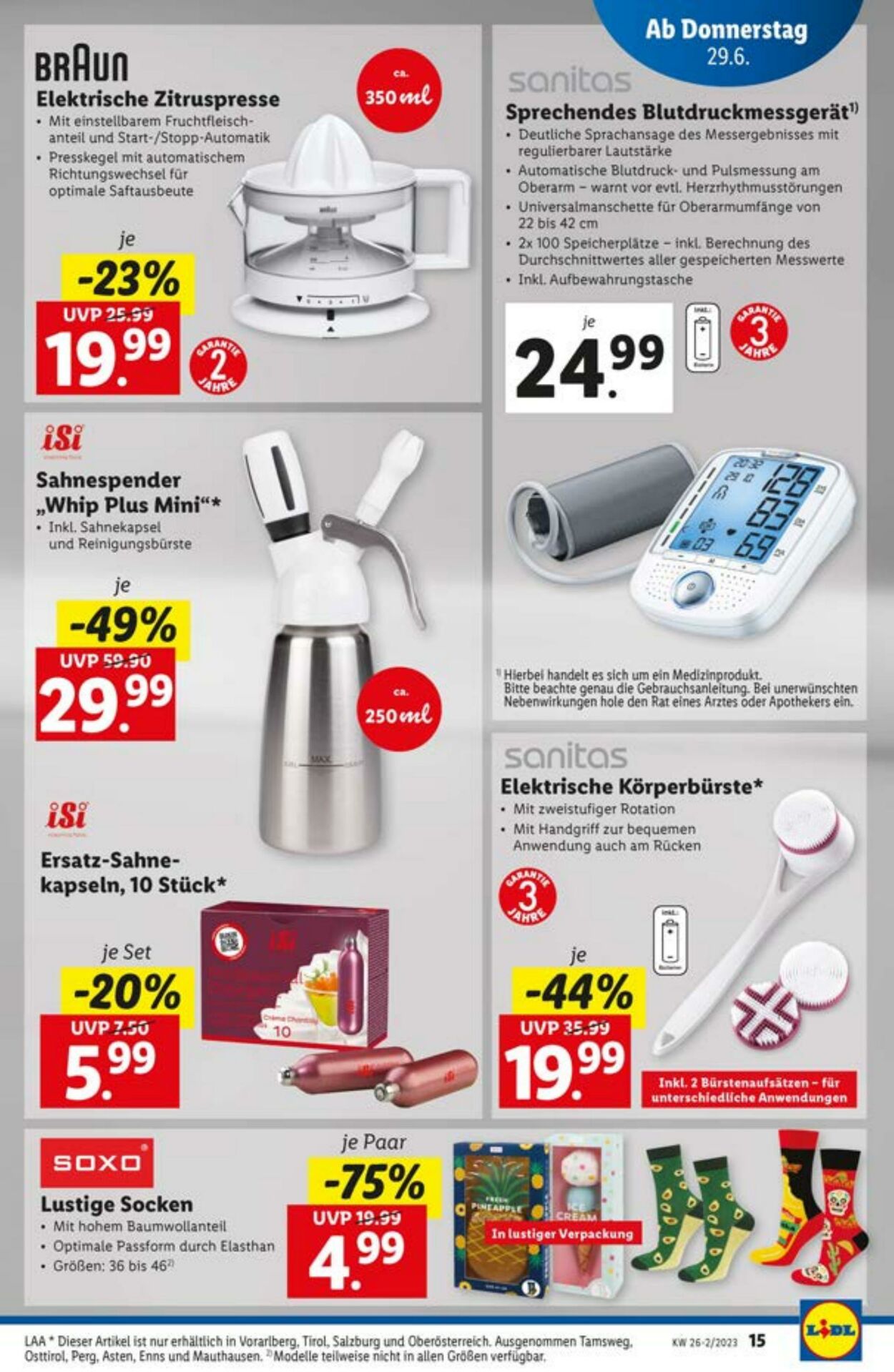 Prospekt Lidl 29.06.2023 - 05.07.2023