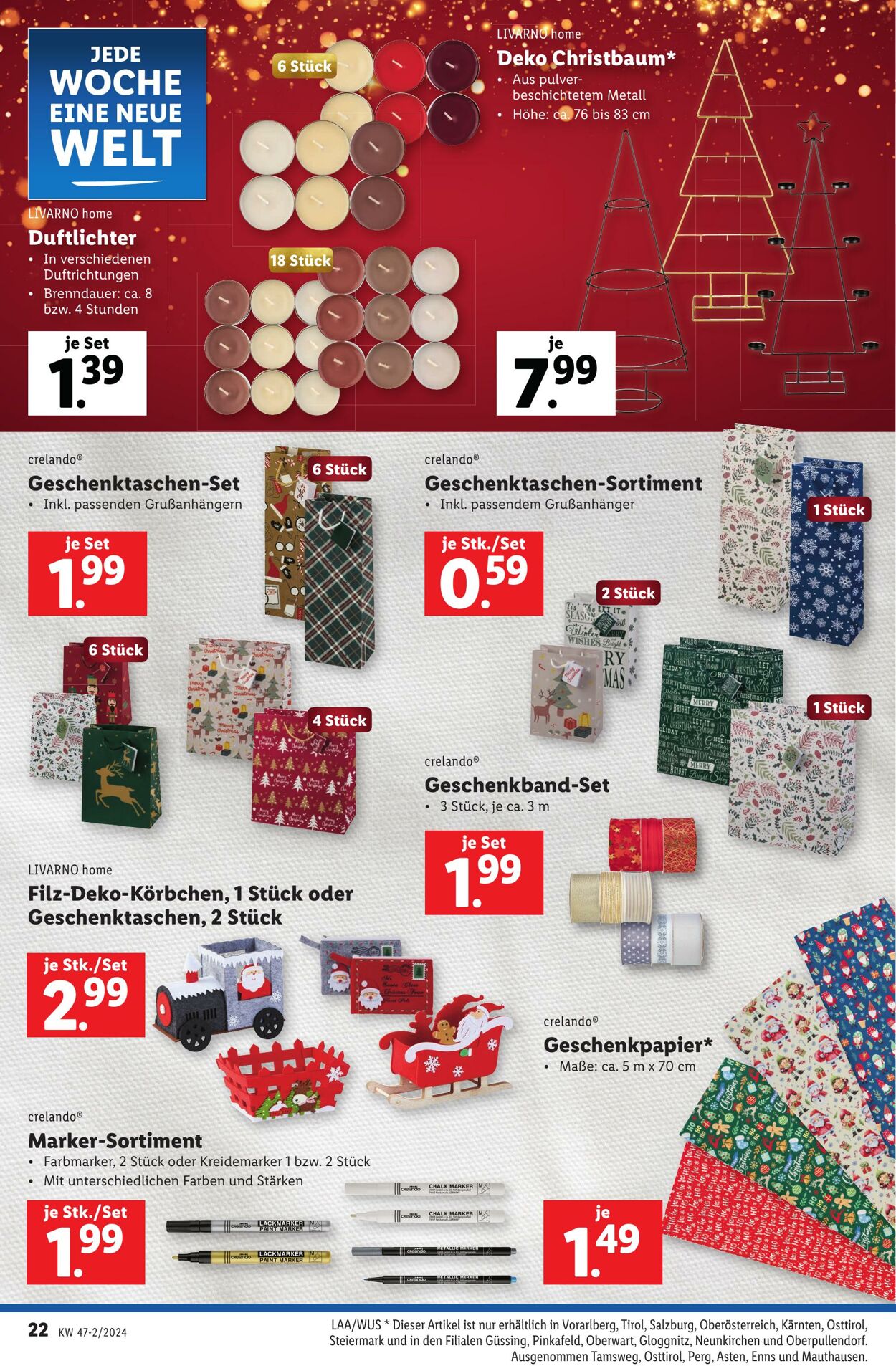 Prospekt Lidl 21.11.2024 - 27.11.2024