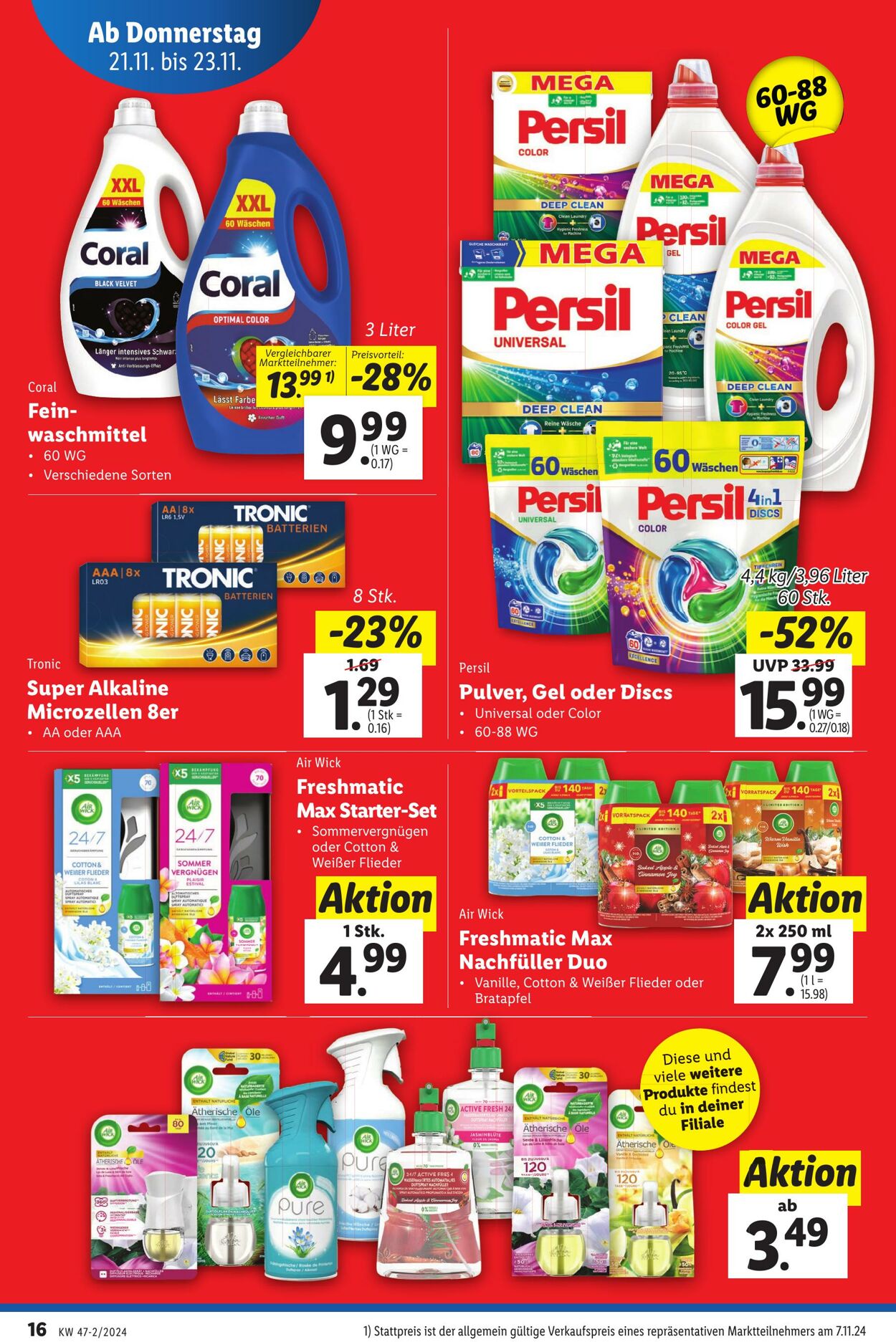 Prospekt Lidl 21.11.2024 - 27.11.2024