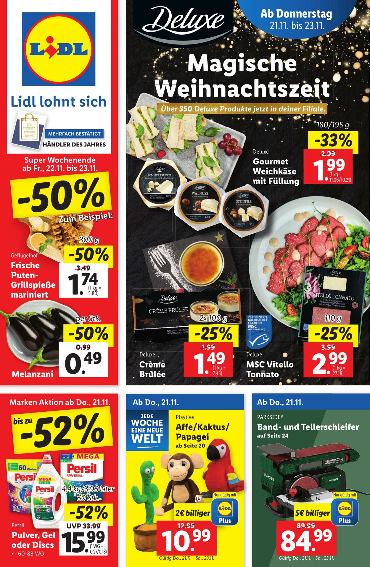 Prospekt Lidl 21.11.2024 - 27.11.2024