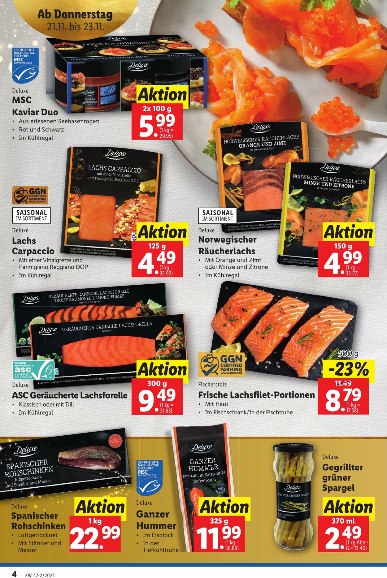 Prospekt Lidl 21.11.2024 - 27.11.2024