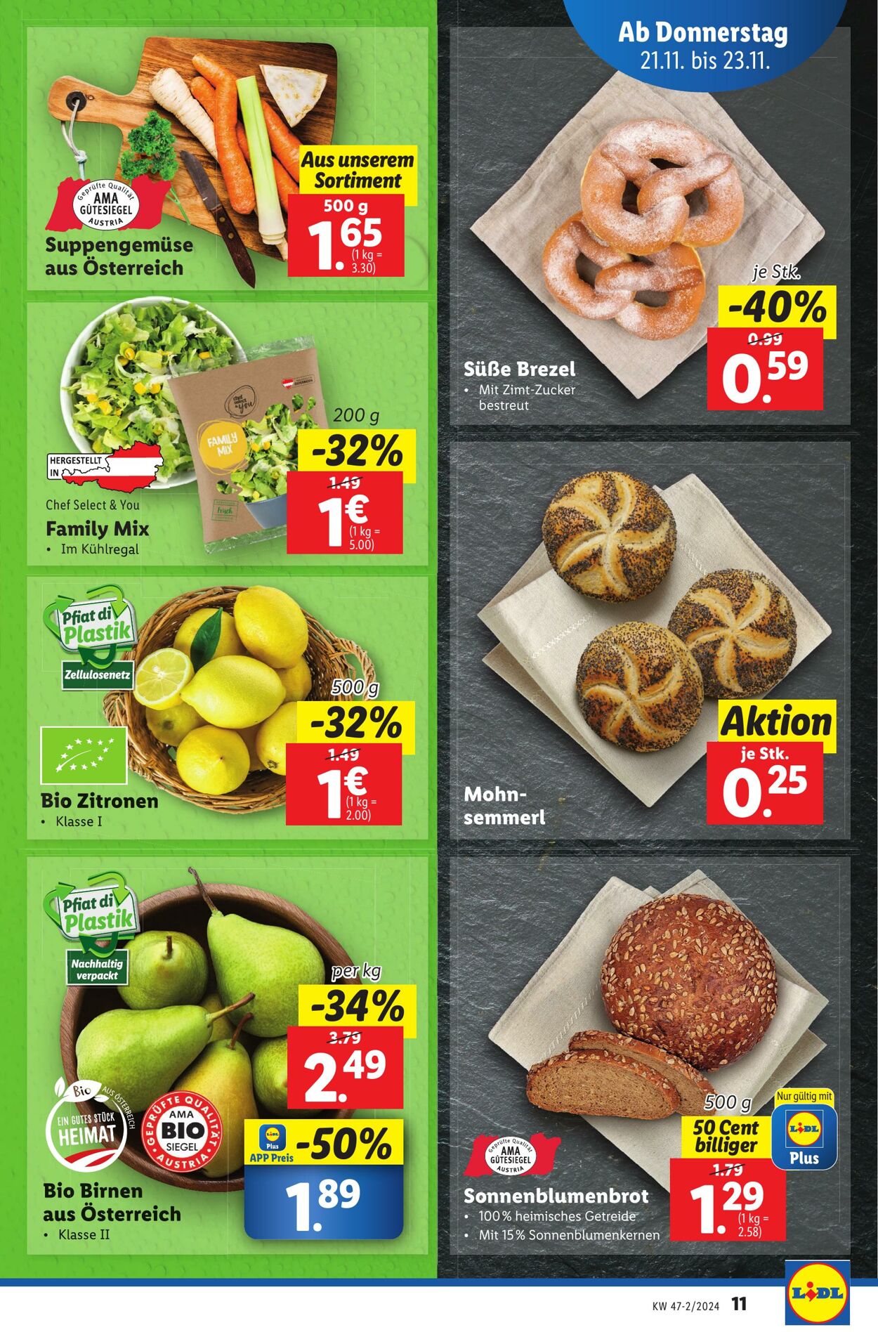 Prospekt Lidl 21.11.2024 - 27.11.2024