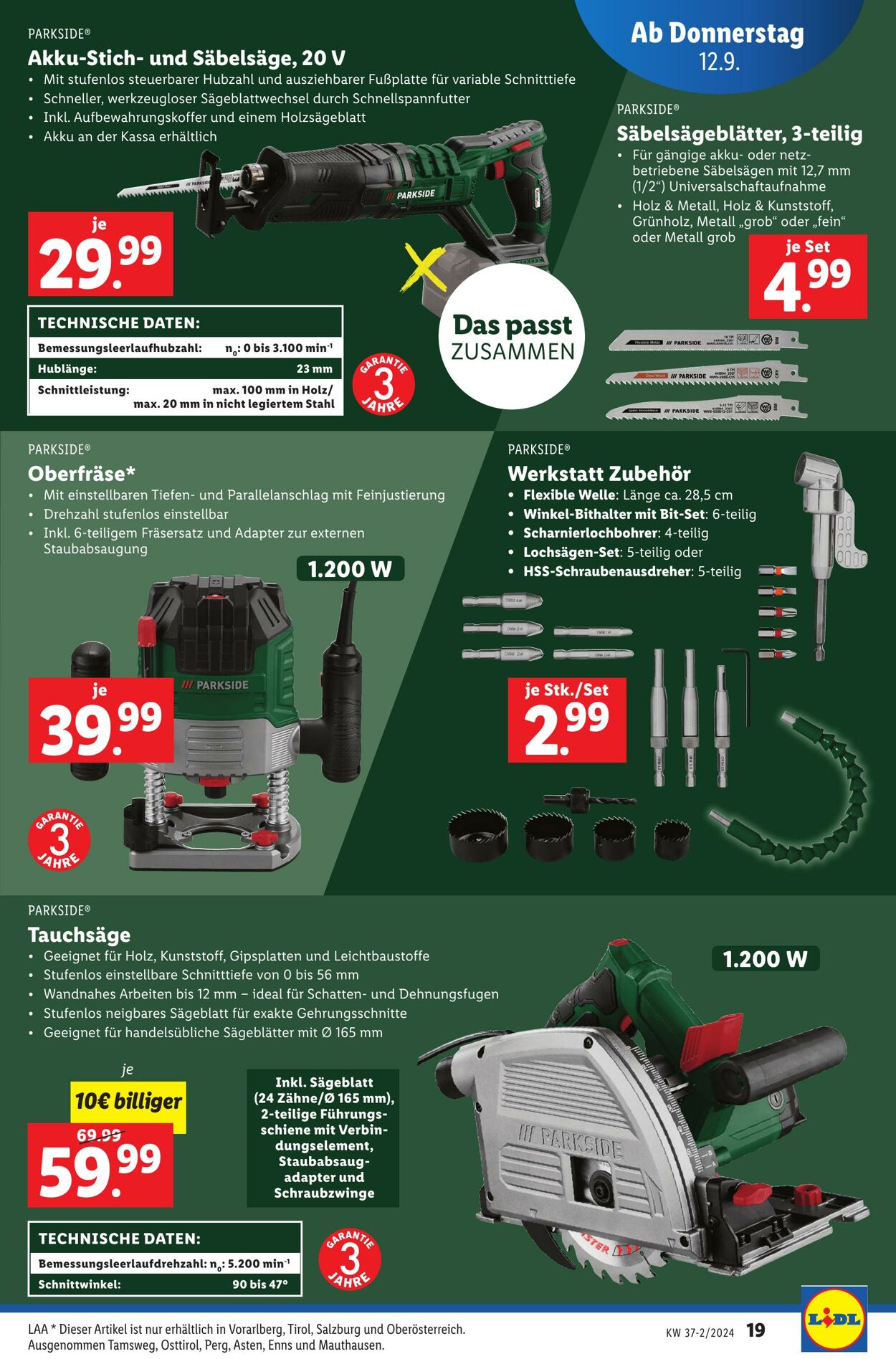 Prospekt Lidl 12.09.2024 - 18.09.2024