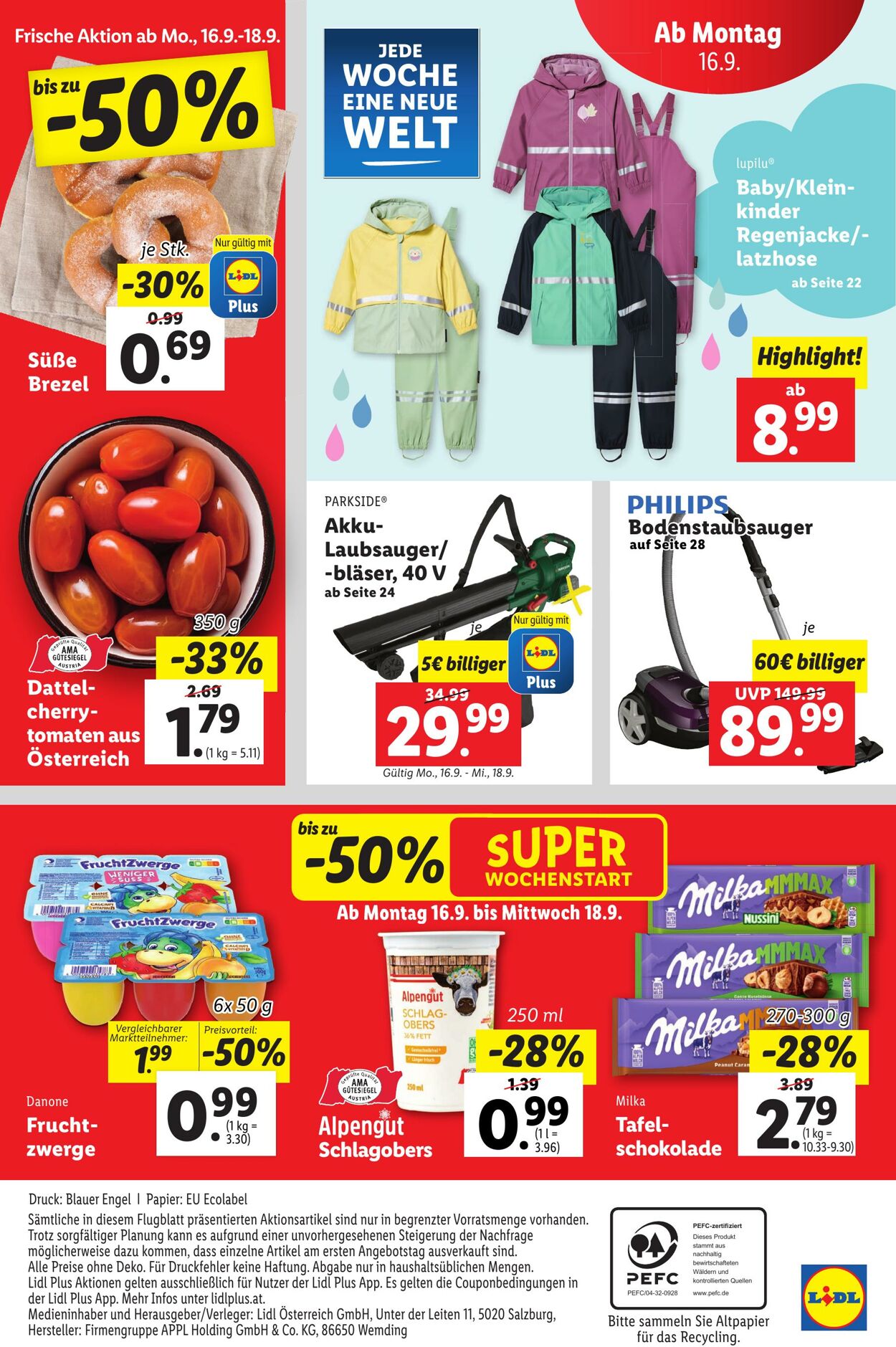 Prospekt Lidl 12.09.2024 - 18.09.2024