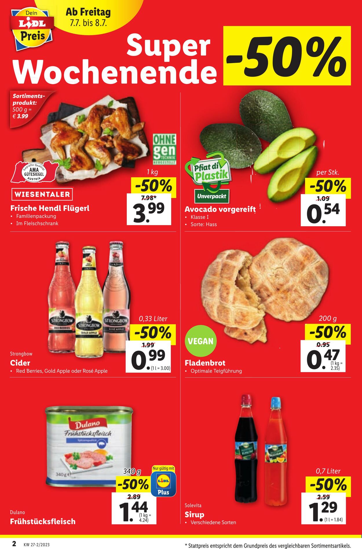 Prospekt Lidl 06.07.2023 - 12.07.2023