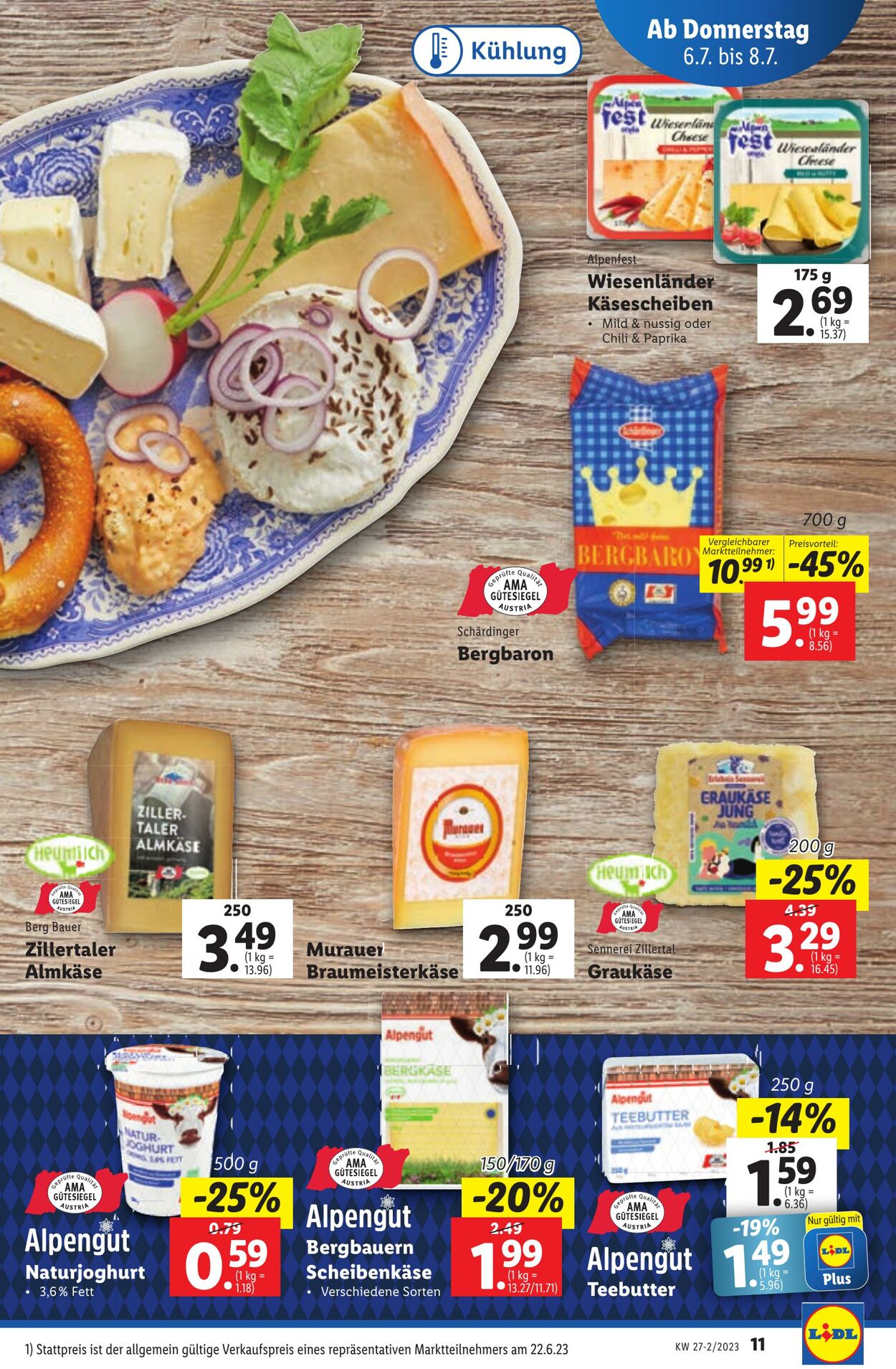 Prospekt Lidl 06.07.2023 - 12.07.2023