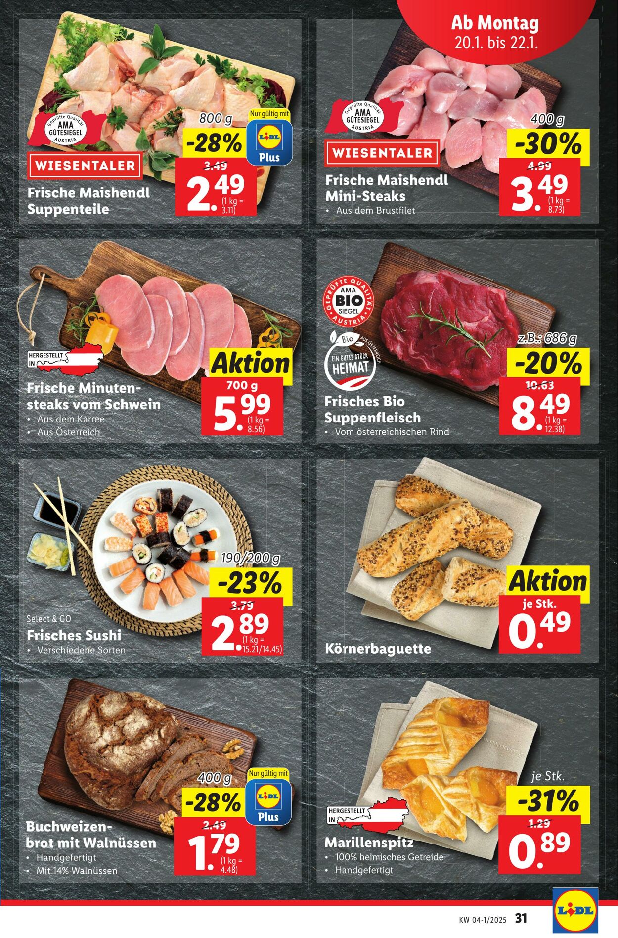 Prospekt Lidl 16.01.2025 - 22.01.2025