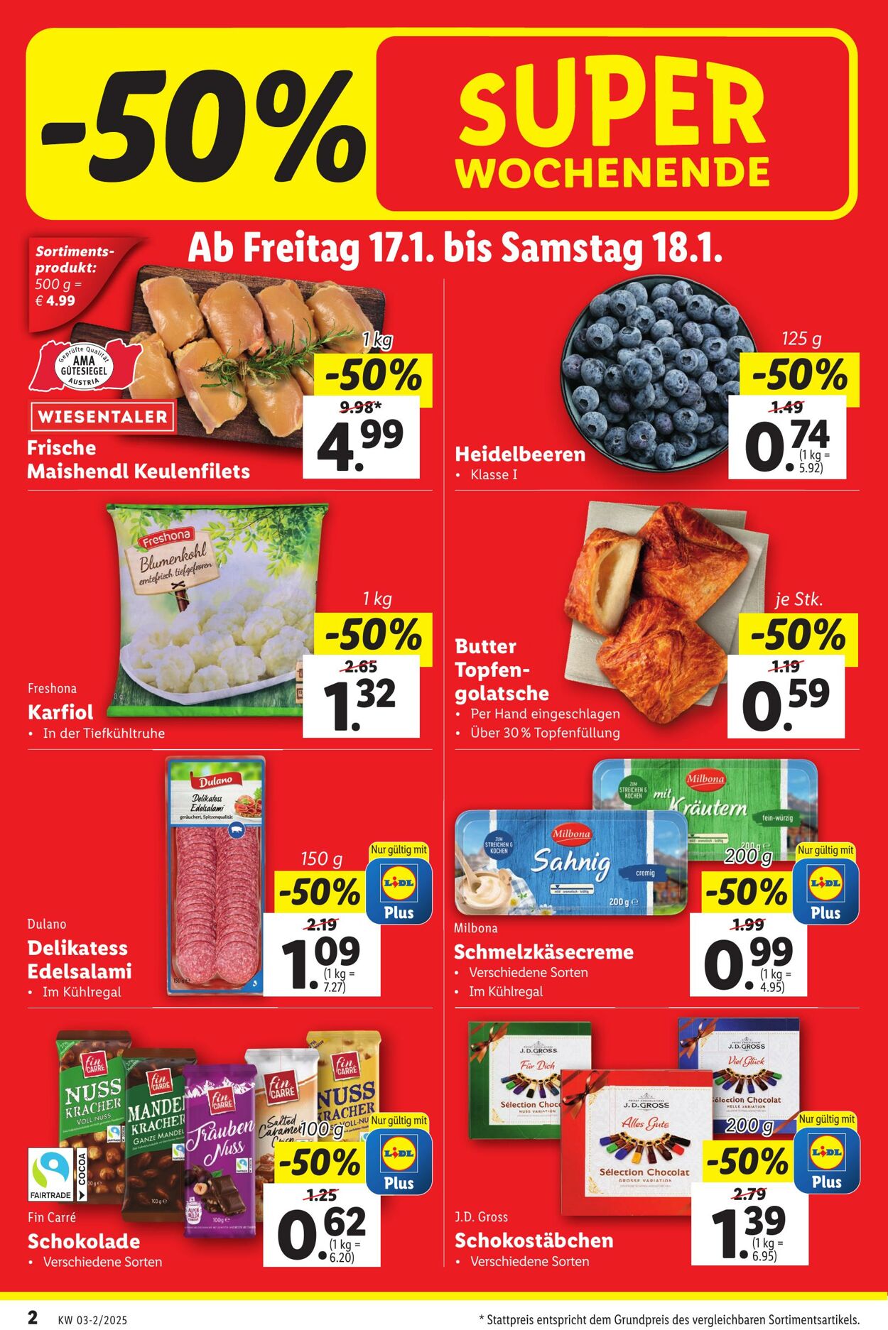 Prospekt Lidl 16.01.2025 - 22.01.2025