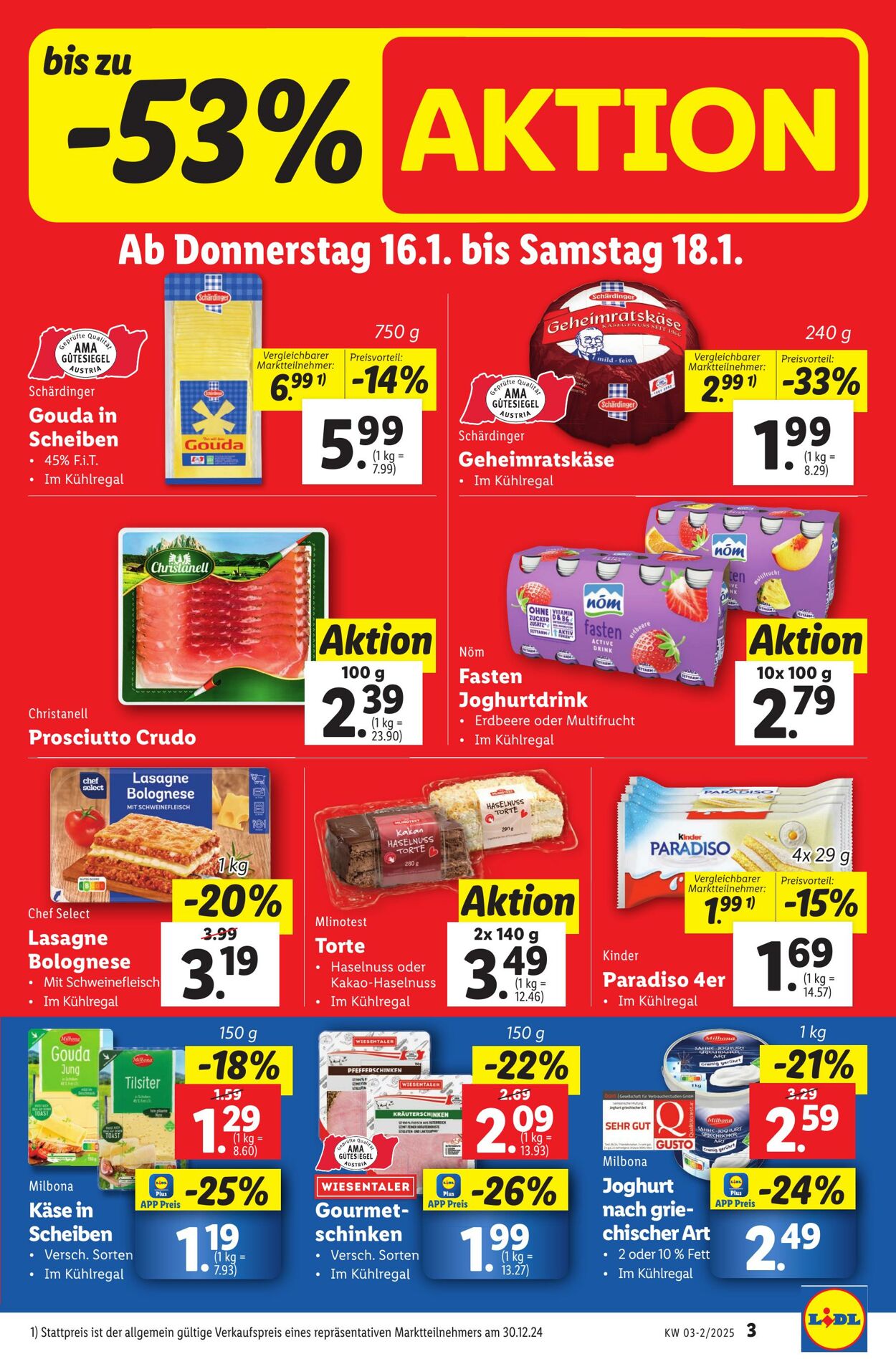 Prospekt Lidl 16.01.2025 - 22.01.2025