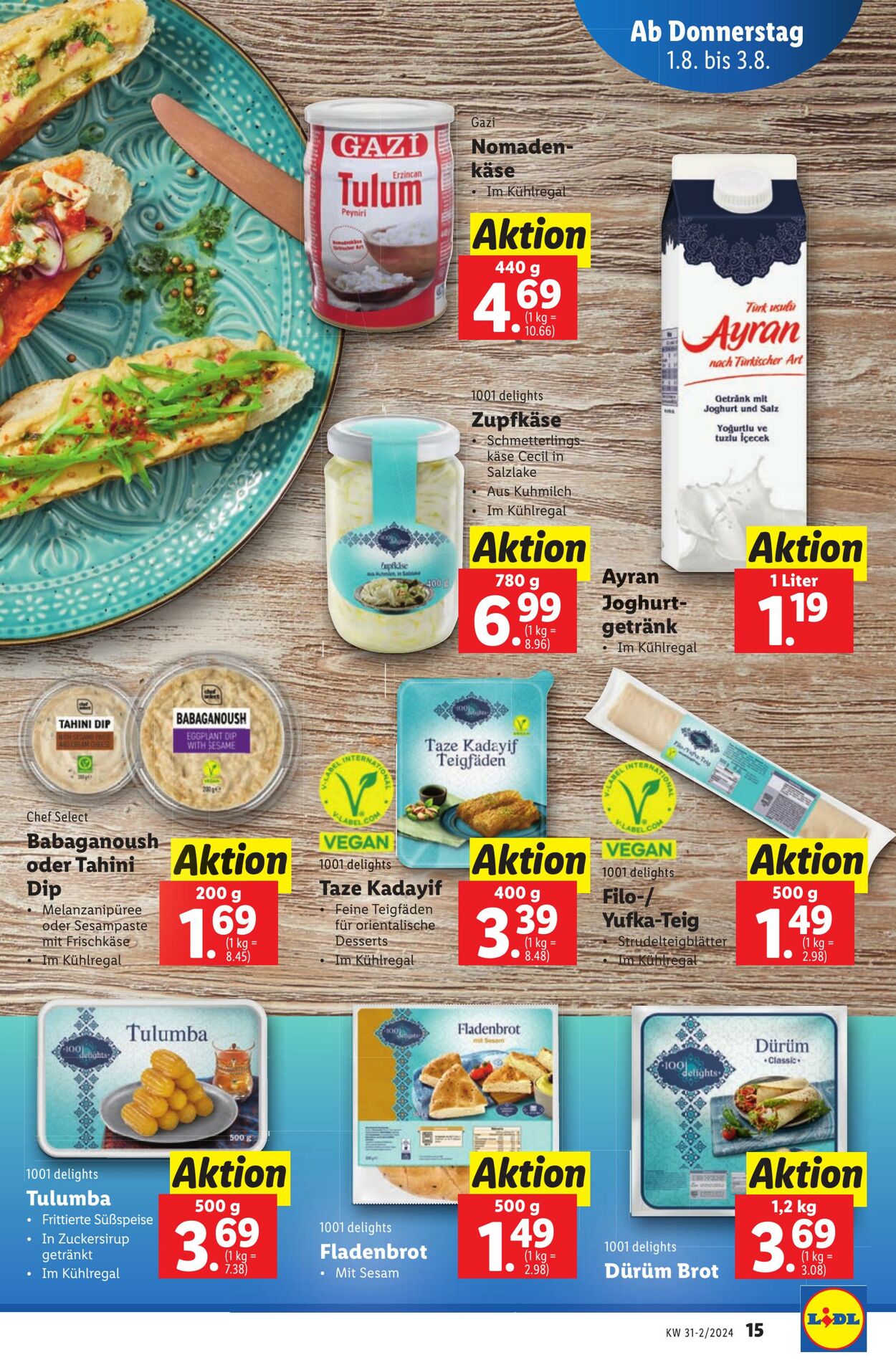 Prospekt Lidl 01.08.2024 - 07.08.2024