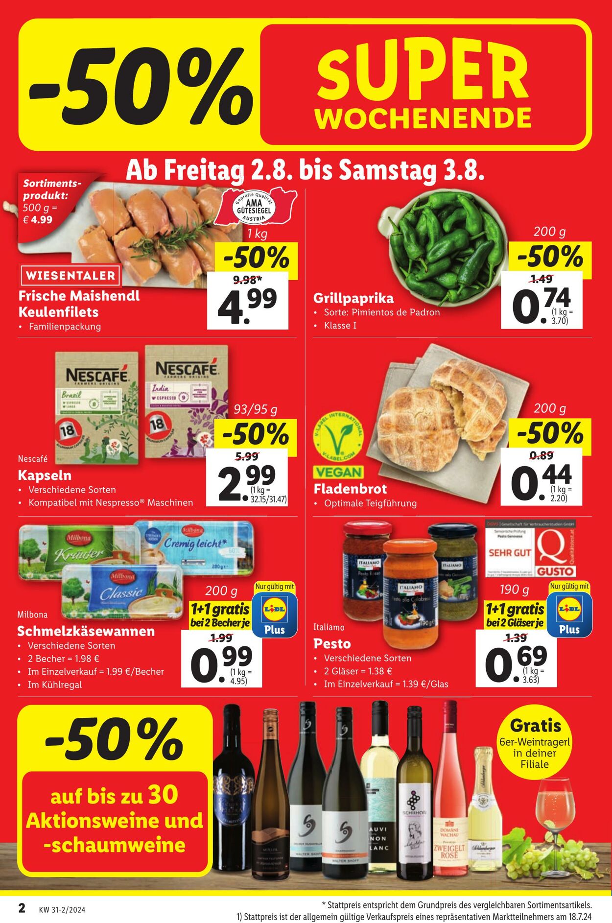 Prospekt Lidl 01.08.2024 - 07.08.2024
