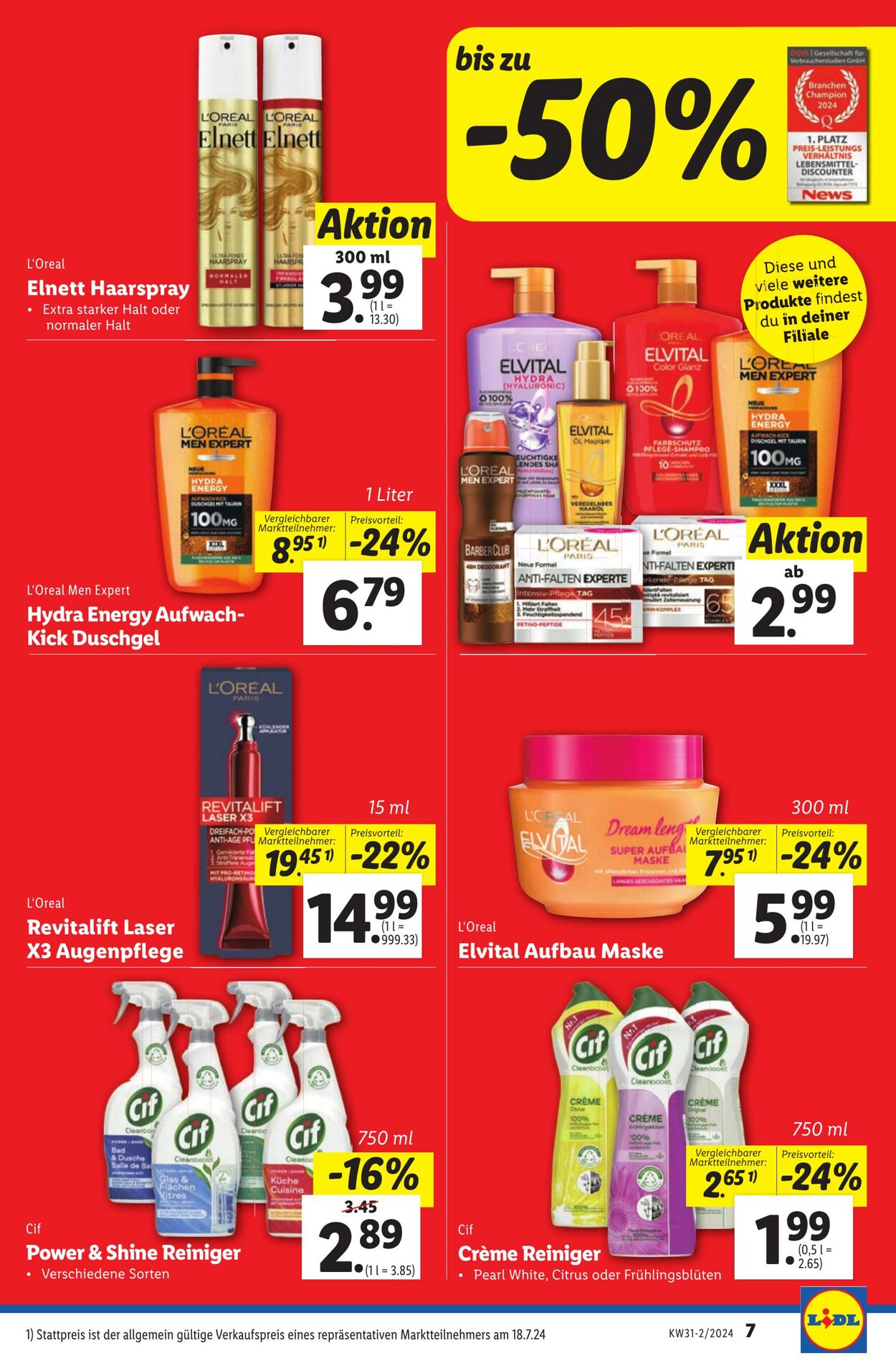 Prospekt Lidl 01.08.2024 - 07.08.2024