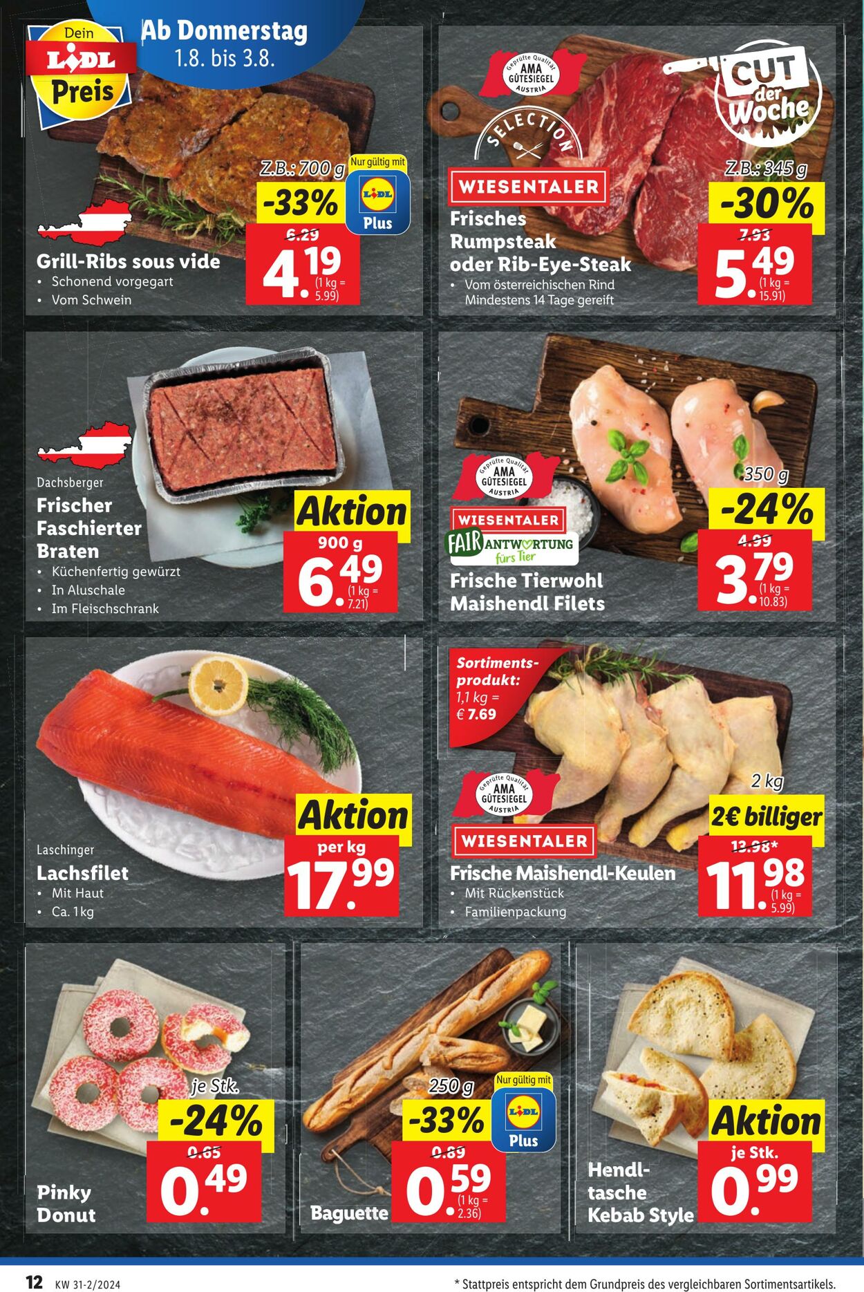 Prospekt Lidl 01.08.2024 - 07.08.2024