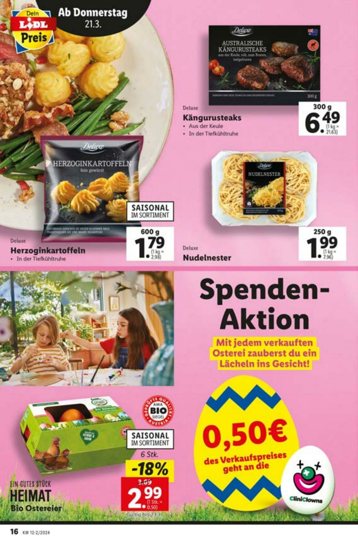 Prospekt Lidl 21.03.2024 - 27.03.2024