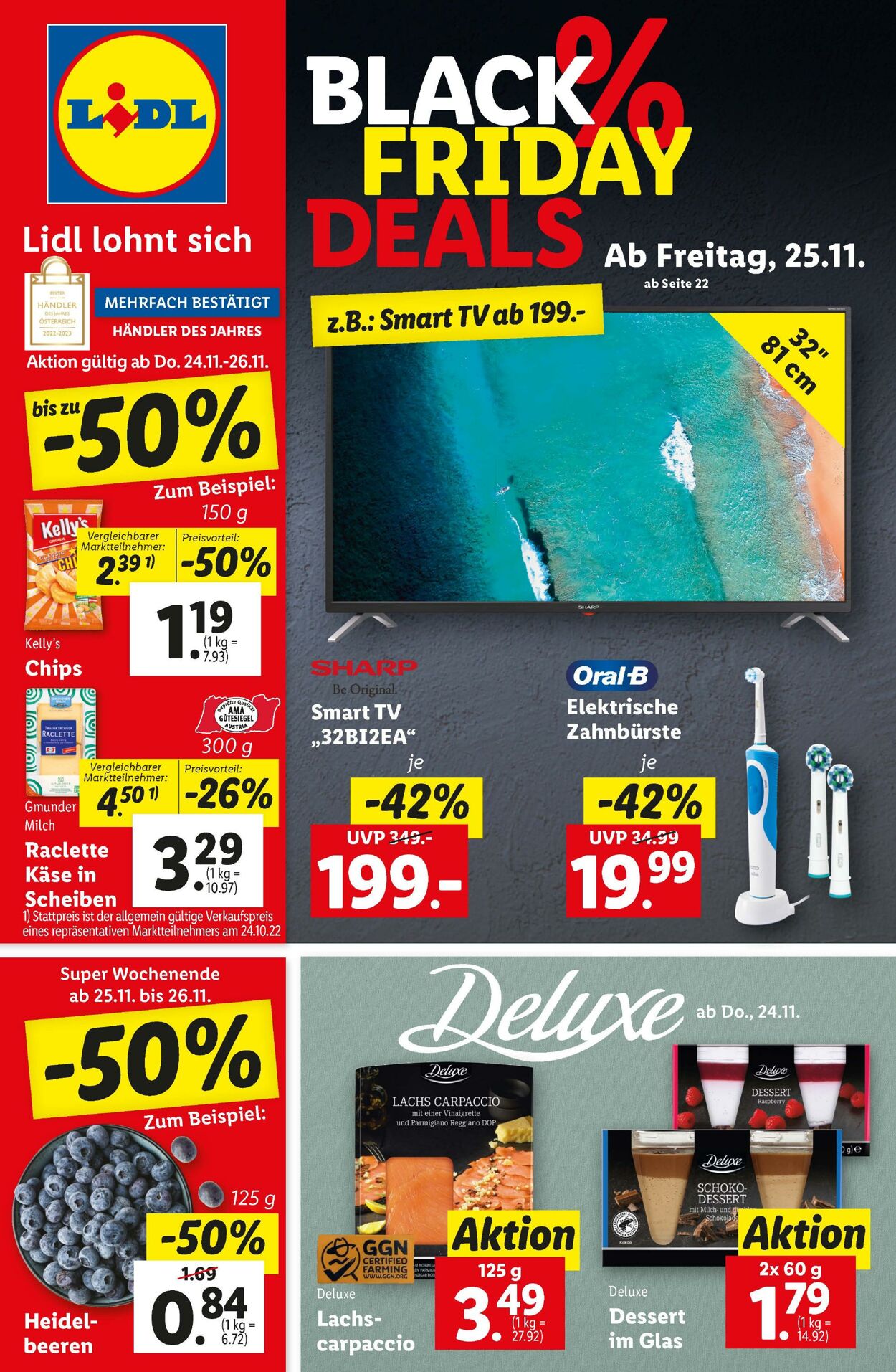 Prospekt Lidl 24.11.2022 - 30.11.2022