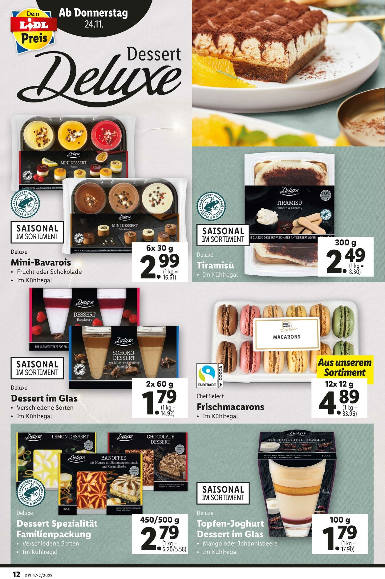 Prospekt Lidl 24.11.2022 - 30.11.2022