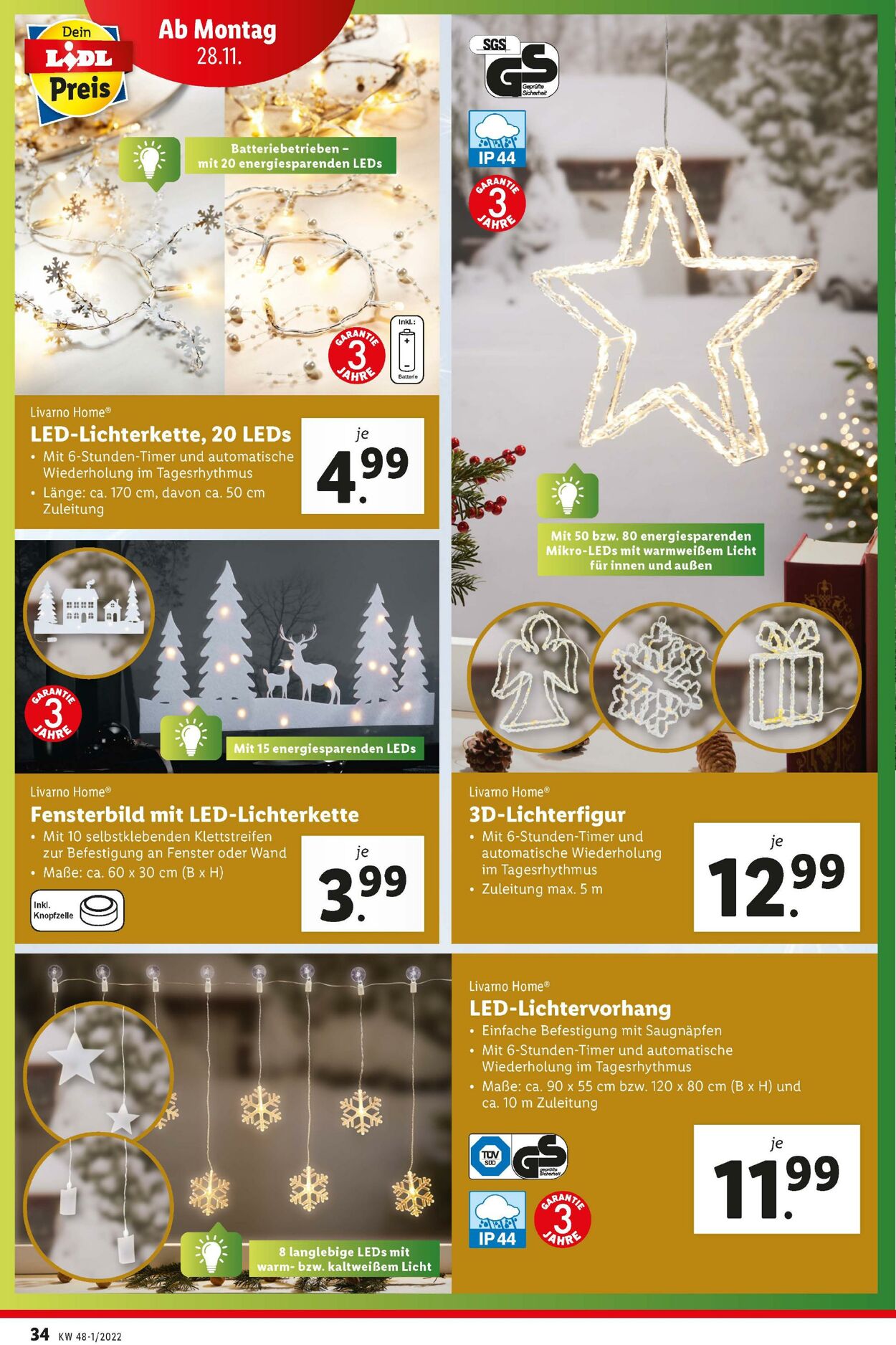 Prospekt Lidl 24.11.2022 - 30.11.2022