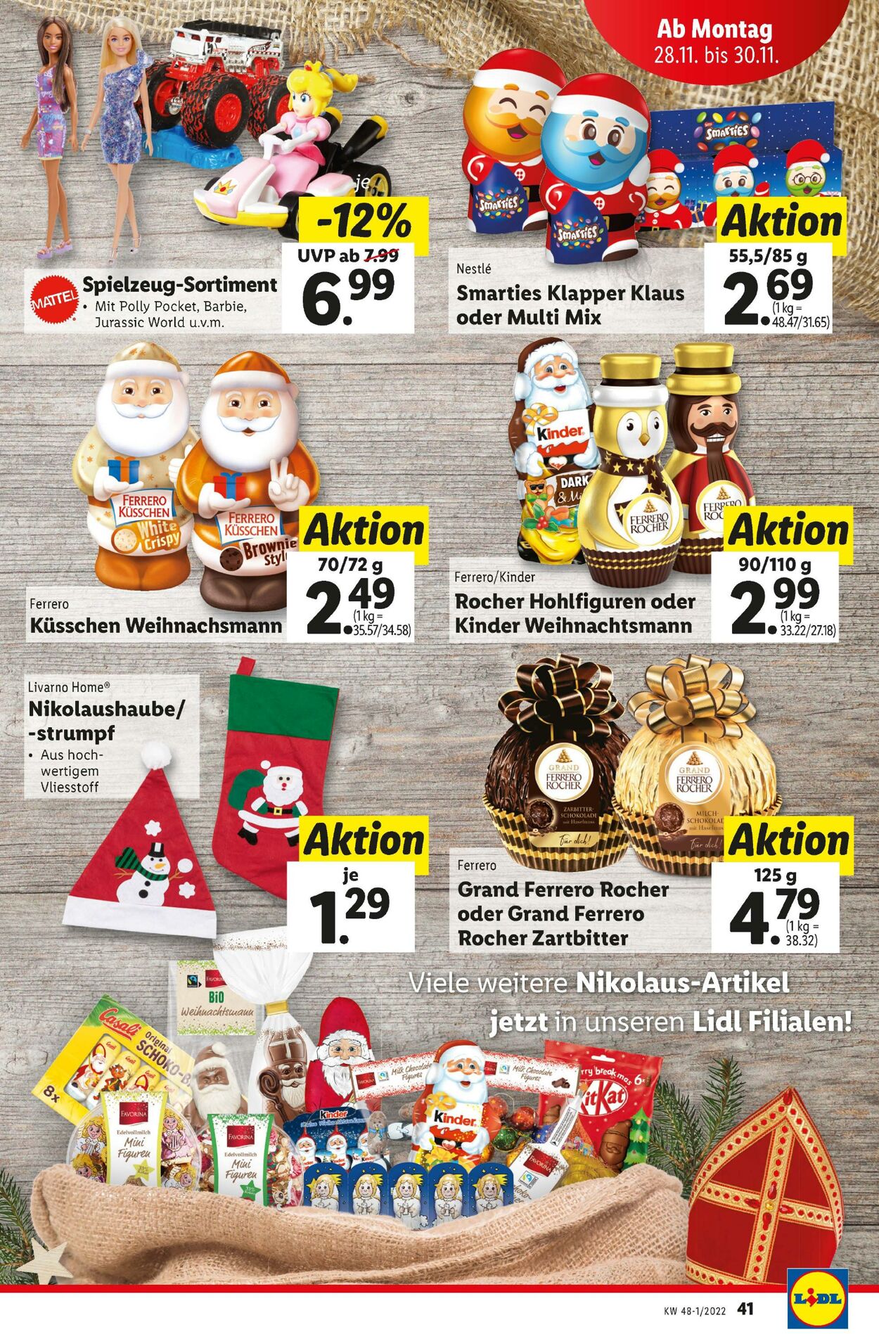 Prospekt Lidl 24.11.2022 - 30.11.2022