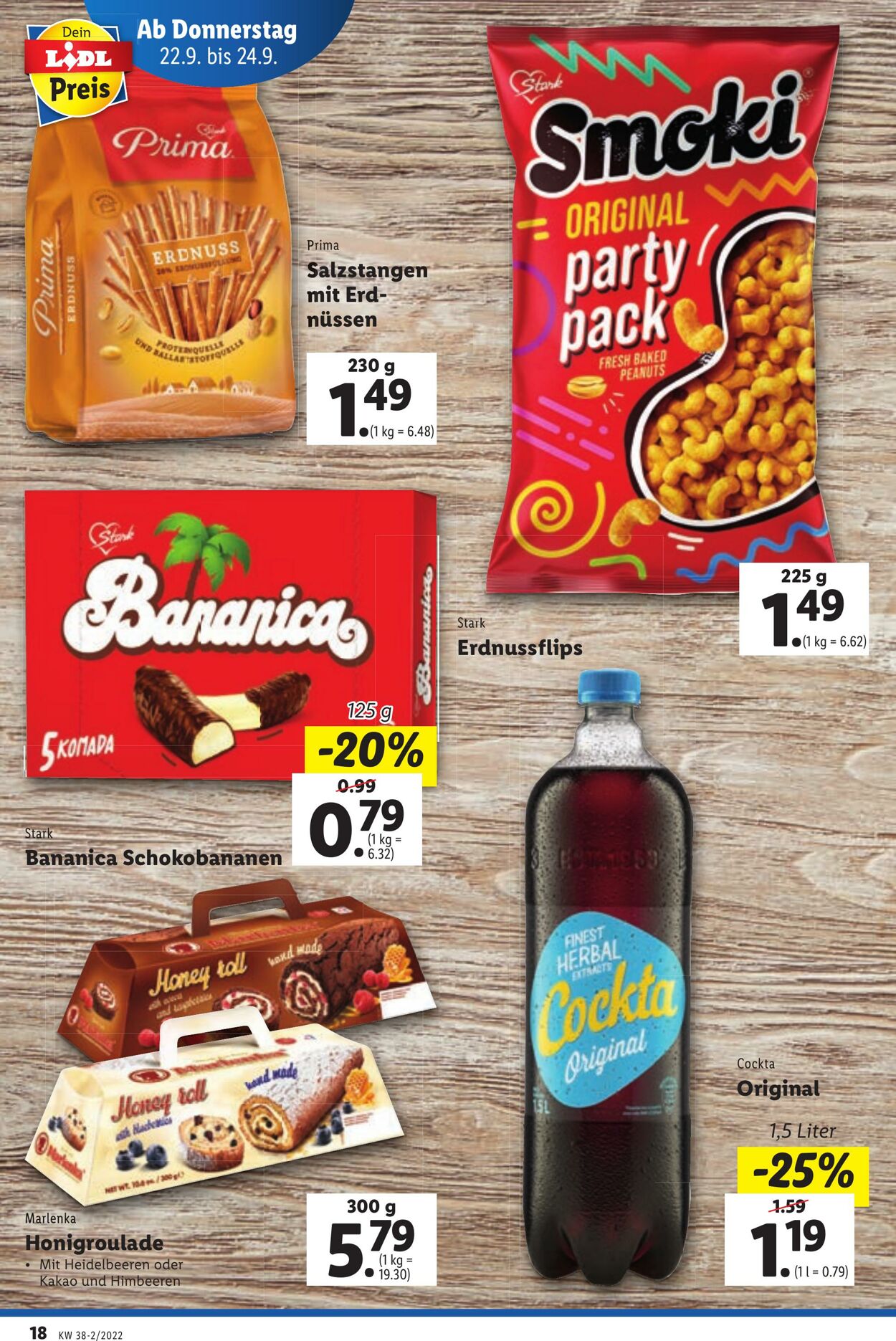 Prospekt Lidl 22.09.2022 - 28.09.2022