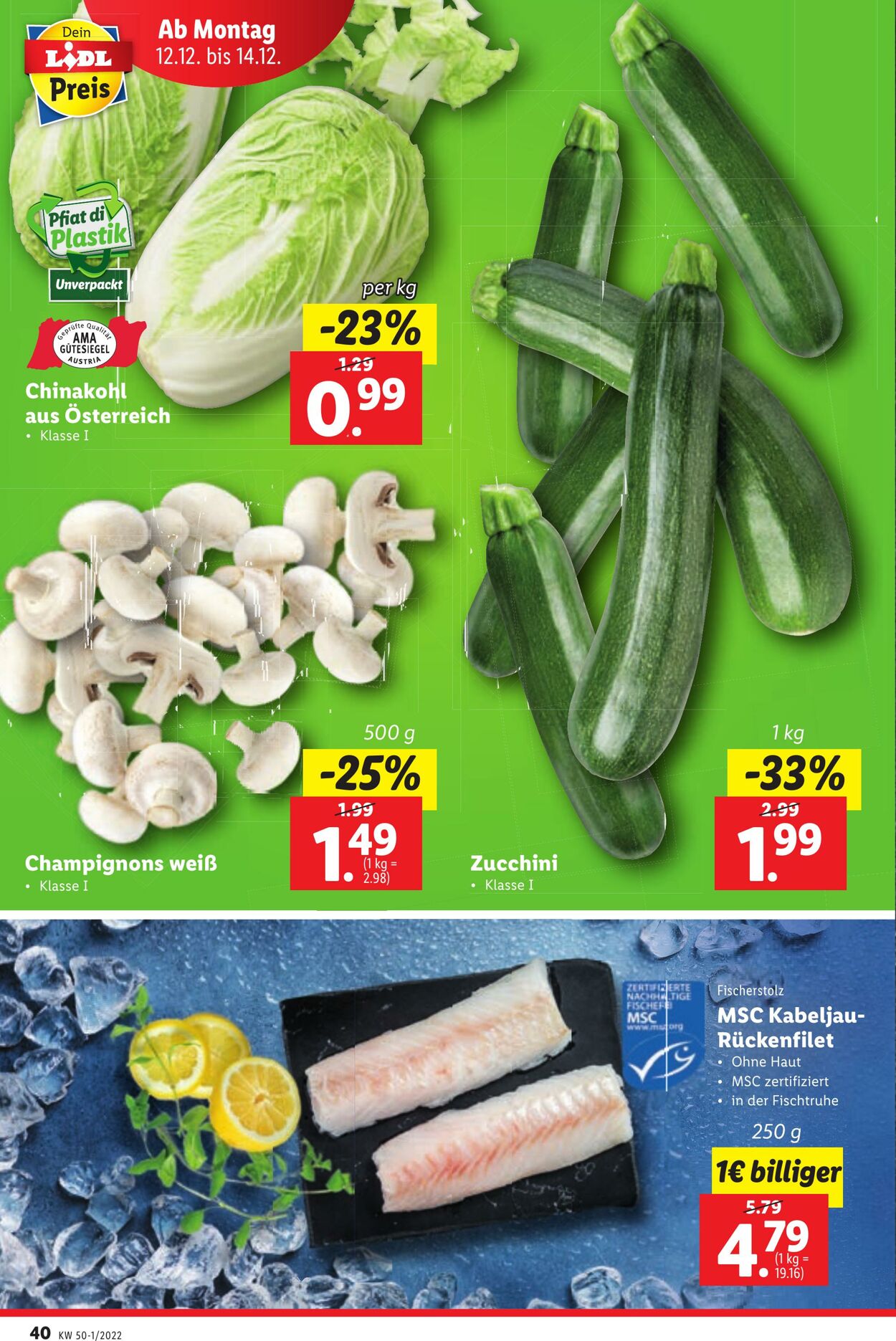 Prospekt Lidl 07.12.2022 - 14.12.2022