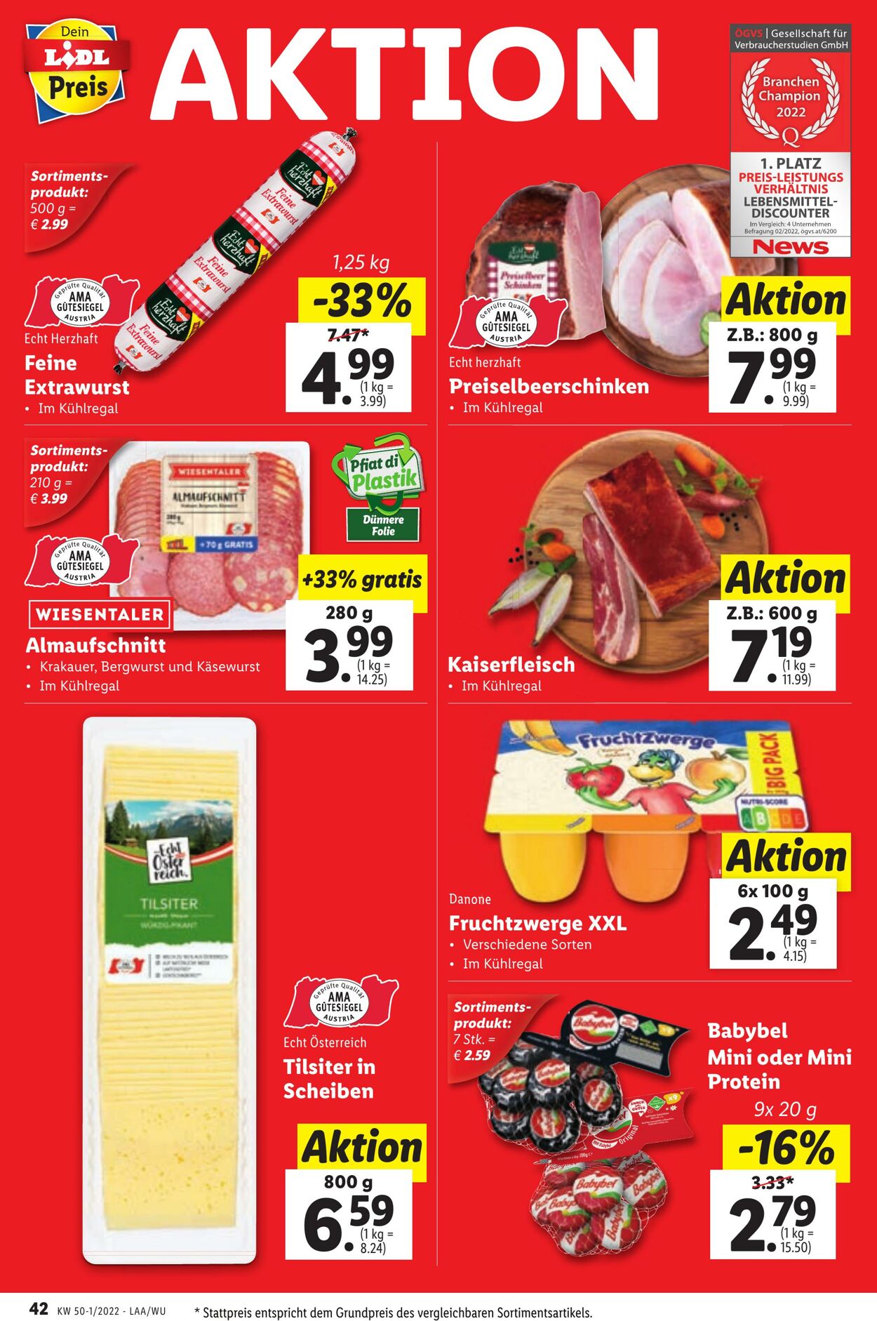 Prospekt Lidl 07.12.2022 - 14.12.2022