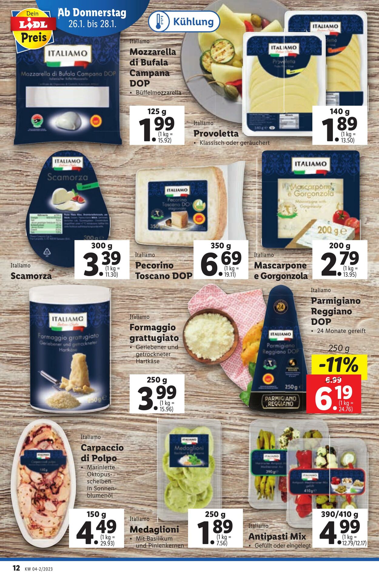 Prospekt Lidl 26.01.2023 - 01.02.2023