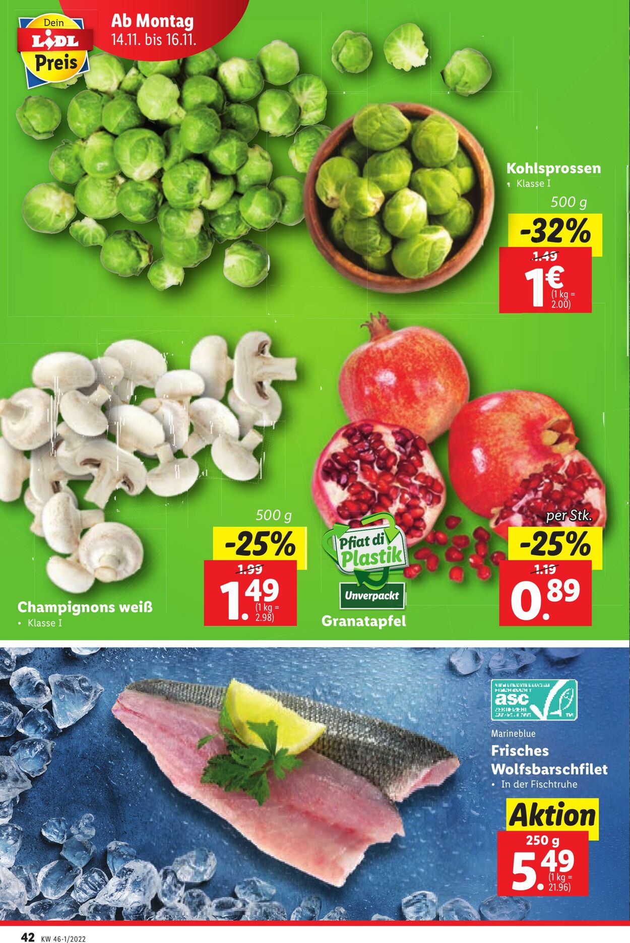 Prospekt Lidl 10.11.2022 - 16.11.2022