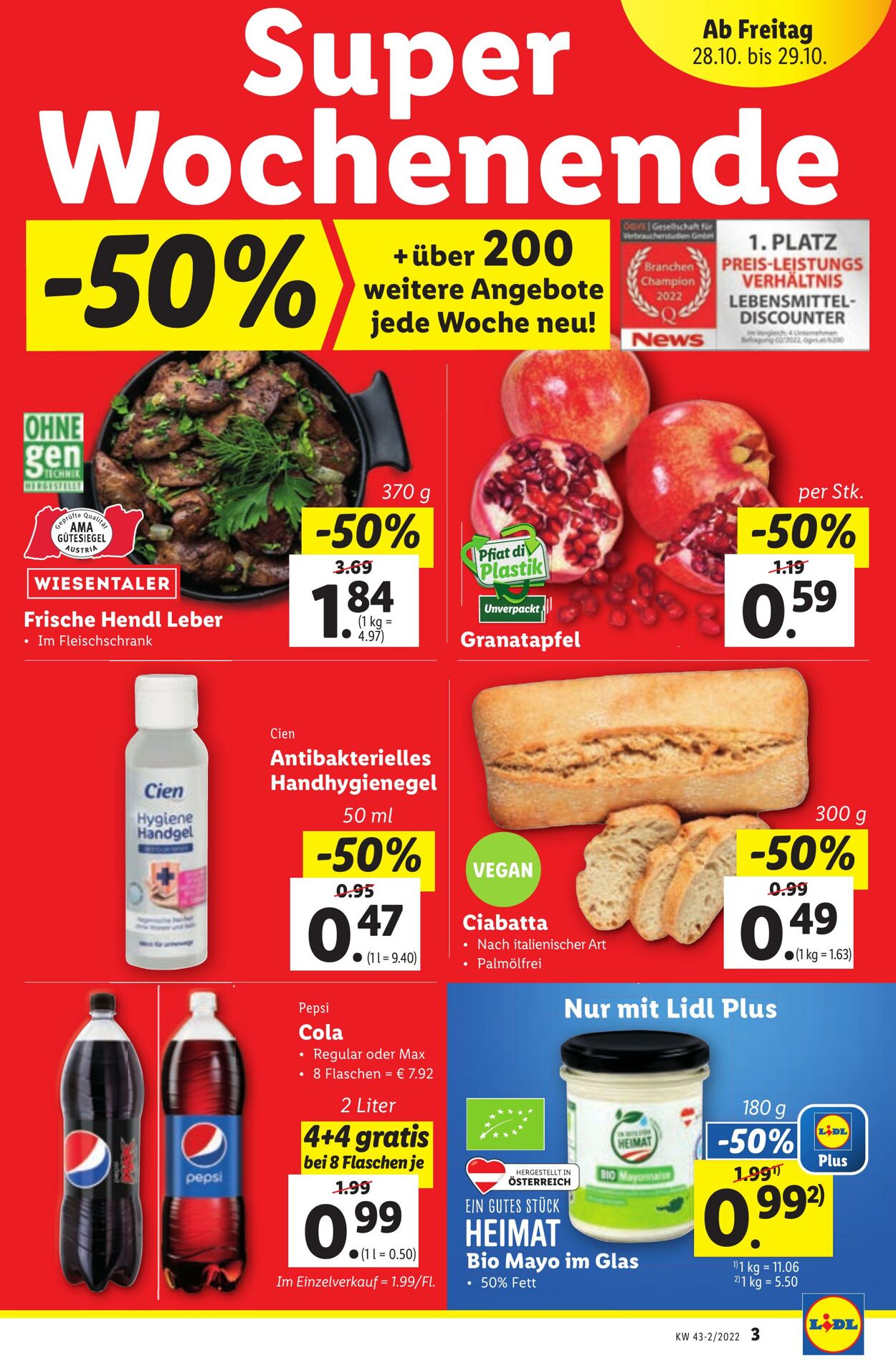 Prospekt Lidl 27.10.2022 - 02.11.2022