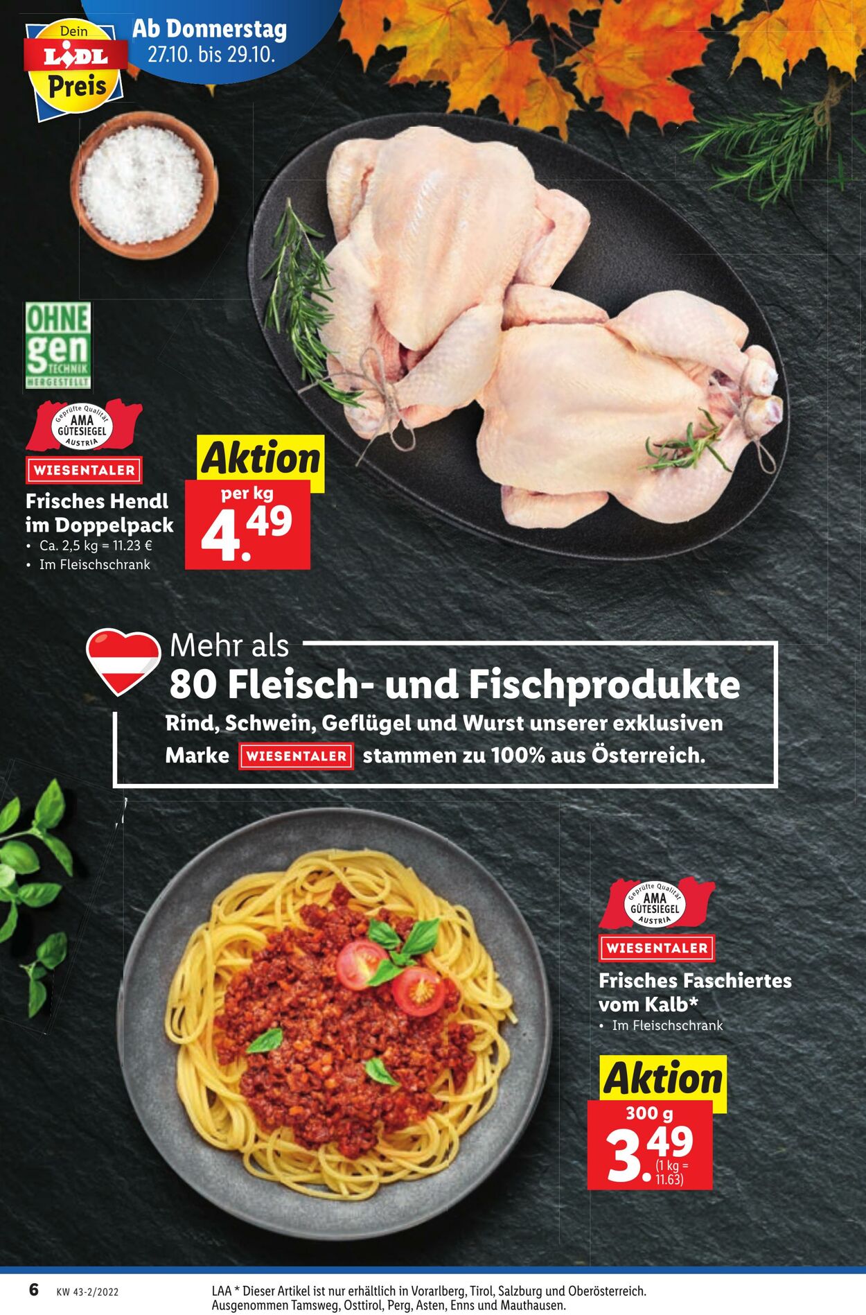 Prospekt Lidl 27.10.2022 - 02.11.2022