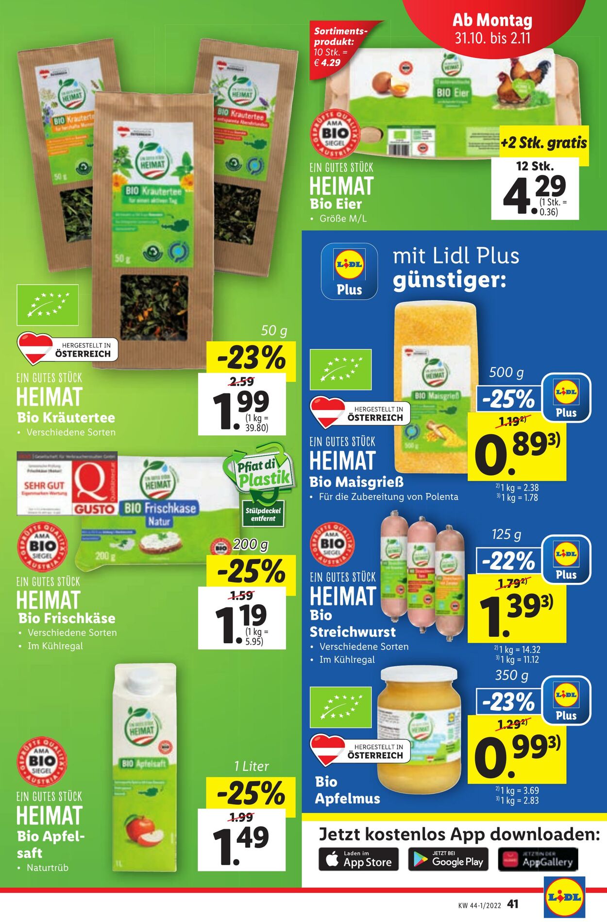 Prospekt Lidl 27.10.2022 - 02.11.2022