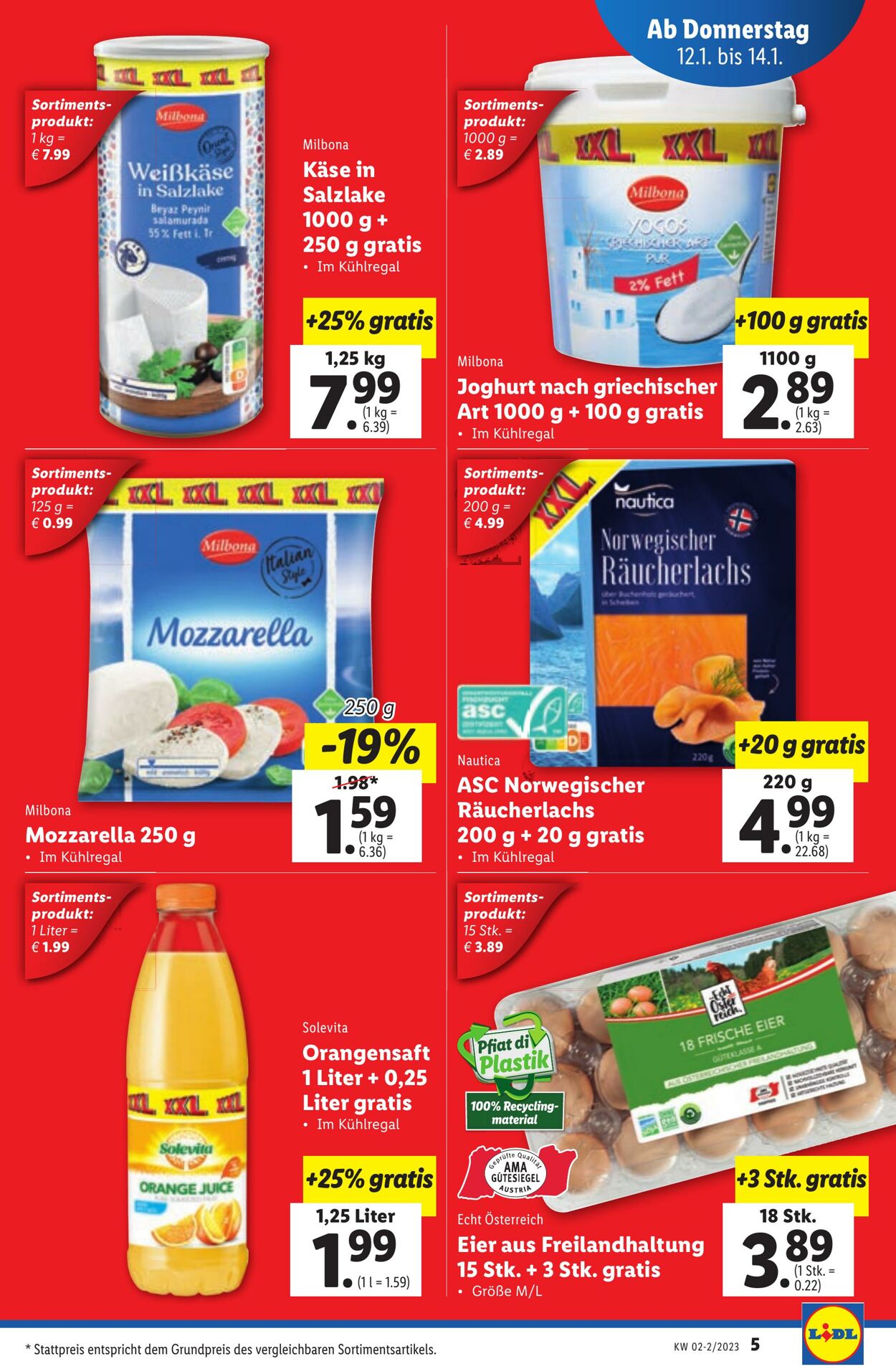 Prospekt Lidl 12.01.2023 - 18.01.2023