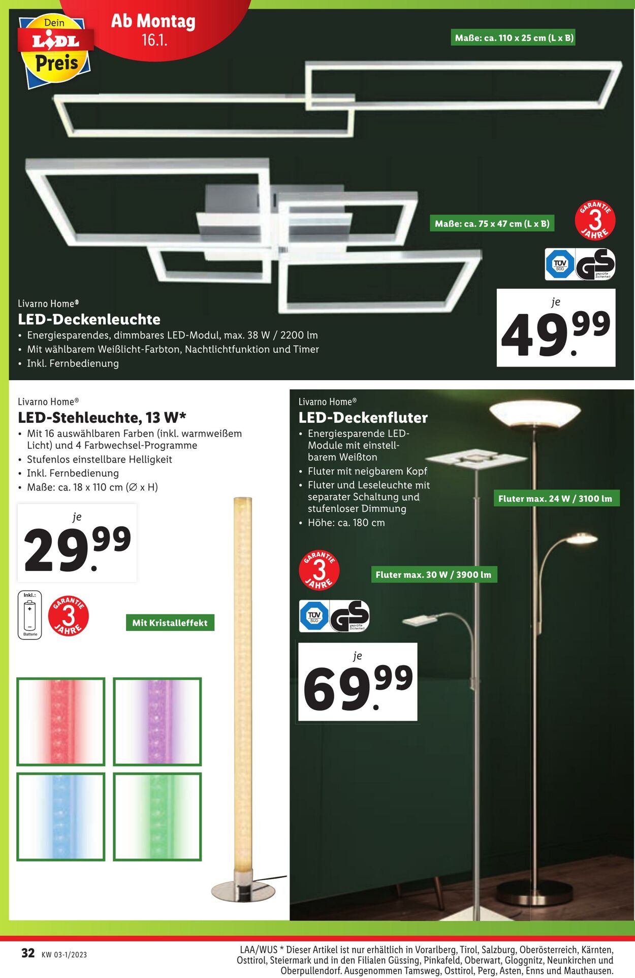 Prospekt Lidl 12.01.2023 - 18.01.2023