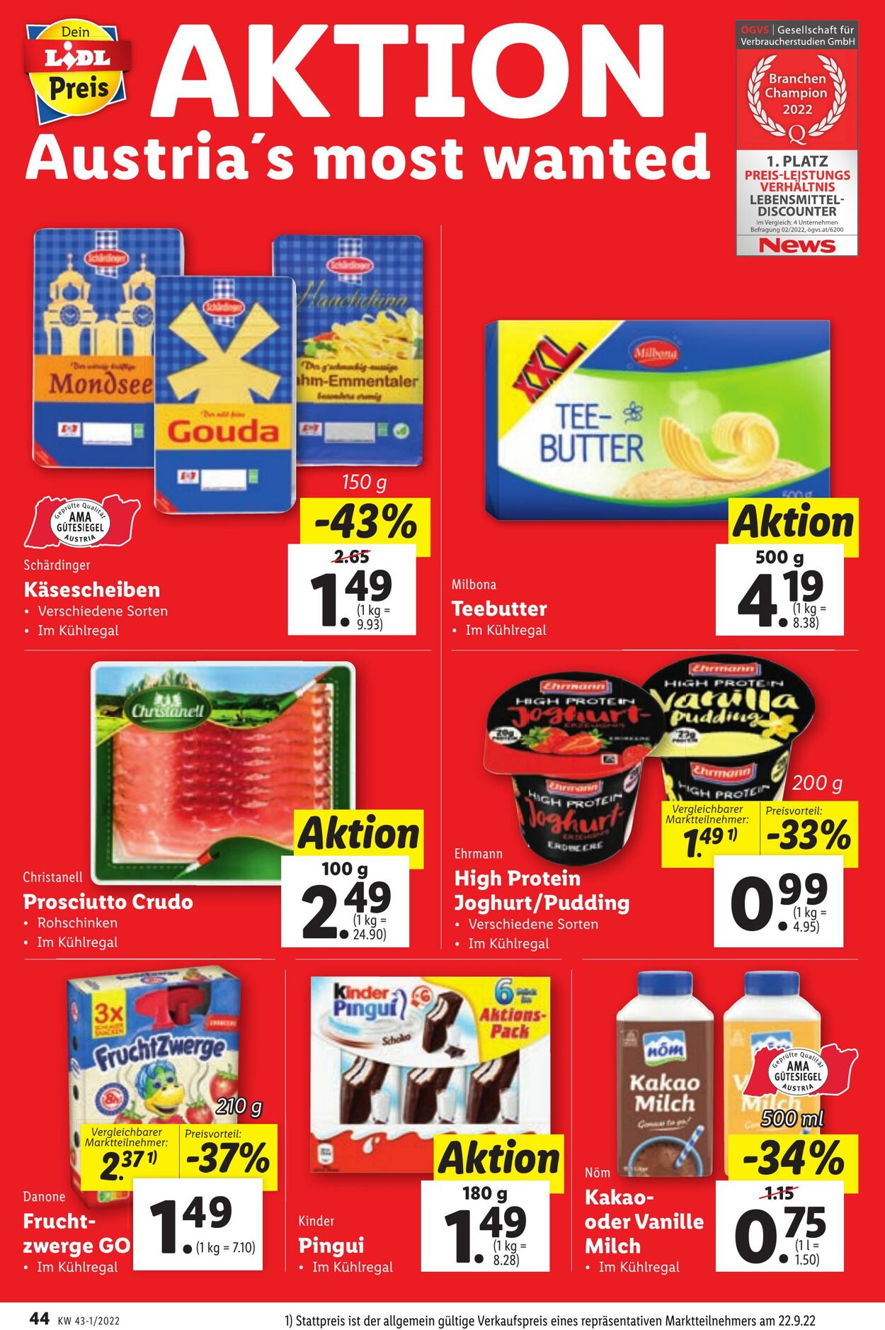 Prospekt Lidl 20.10.2022 - 25.10.2022