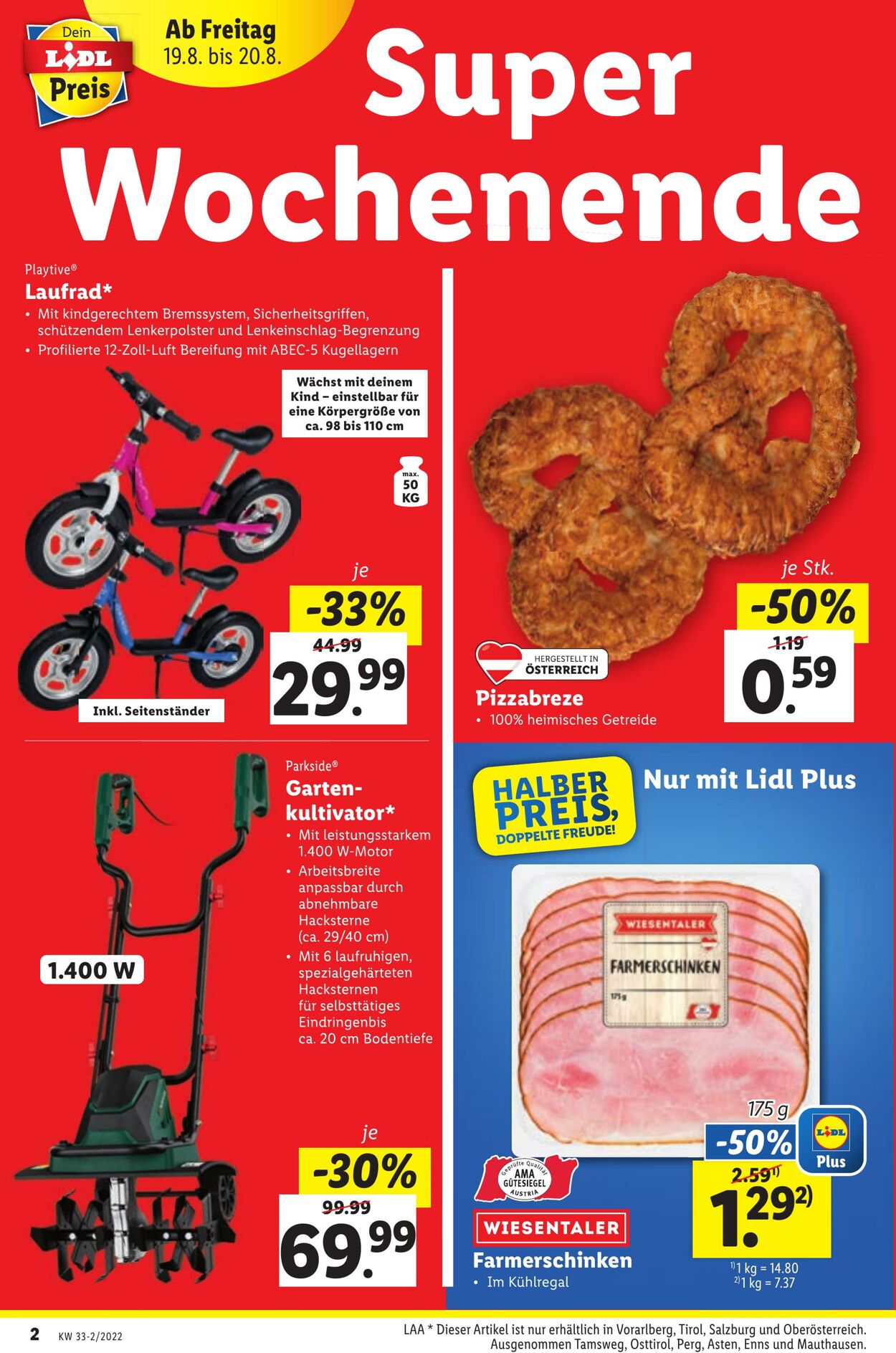 Prospekt Lidl 18.08.2022 - 24.08.2022