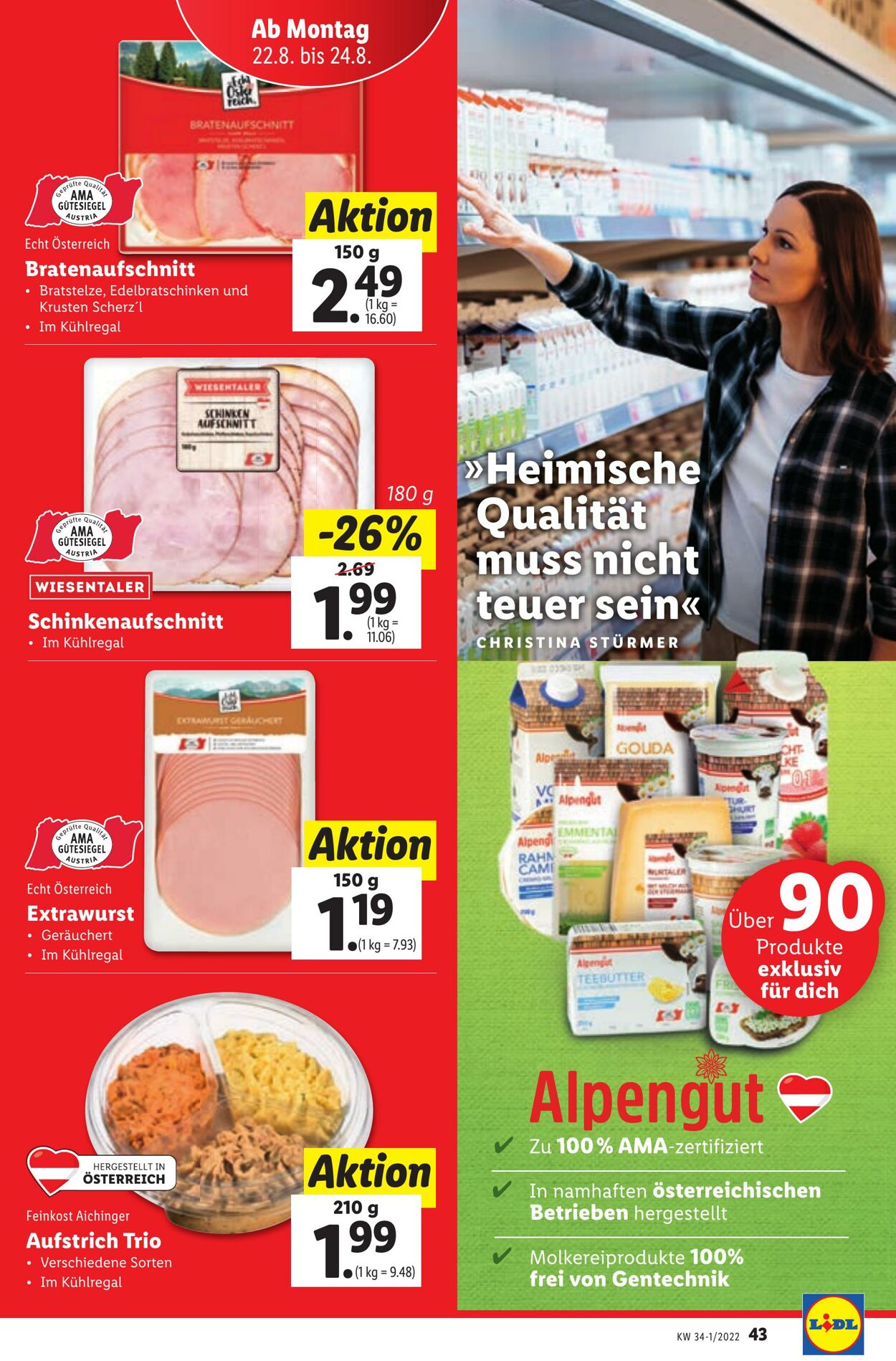 Prospekt Lidl 18.08.2022 - 24.08.2022