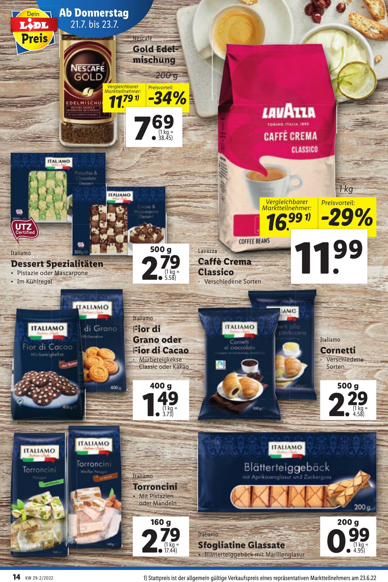 Prospekt Lidl 21.07.2022 - 27.07.2022