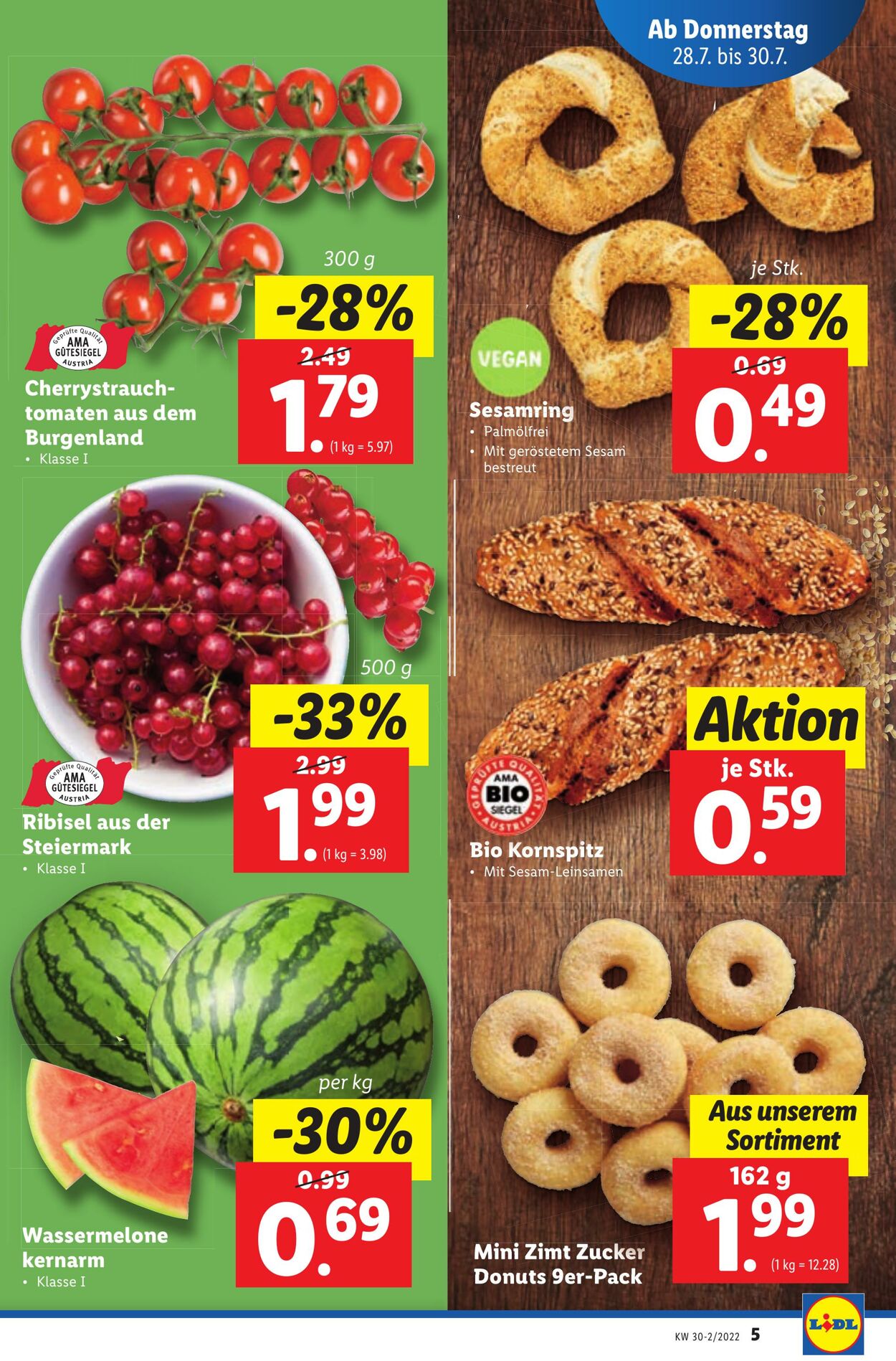 Prospekt Lidl 28.07.2022 - 03.08.2022