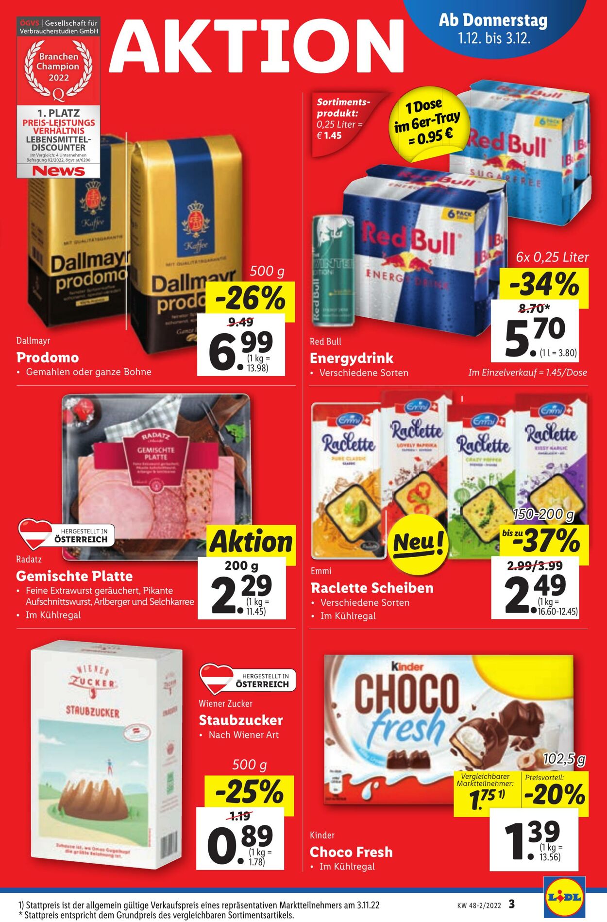 Prospekt Lidl 01.12.2022 - 06.12.2022