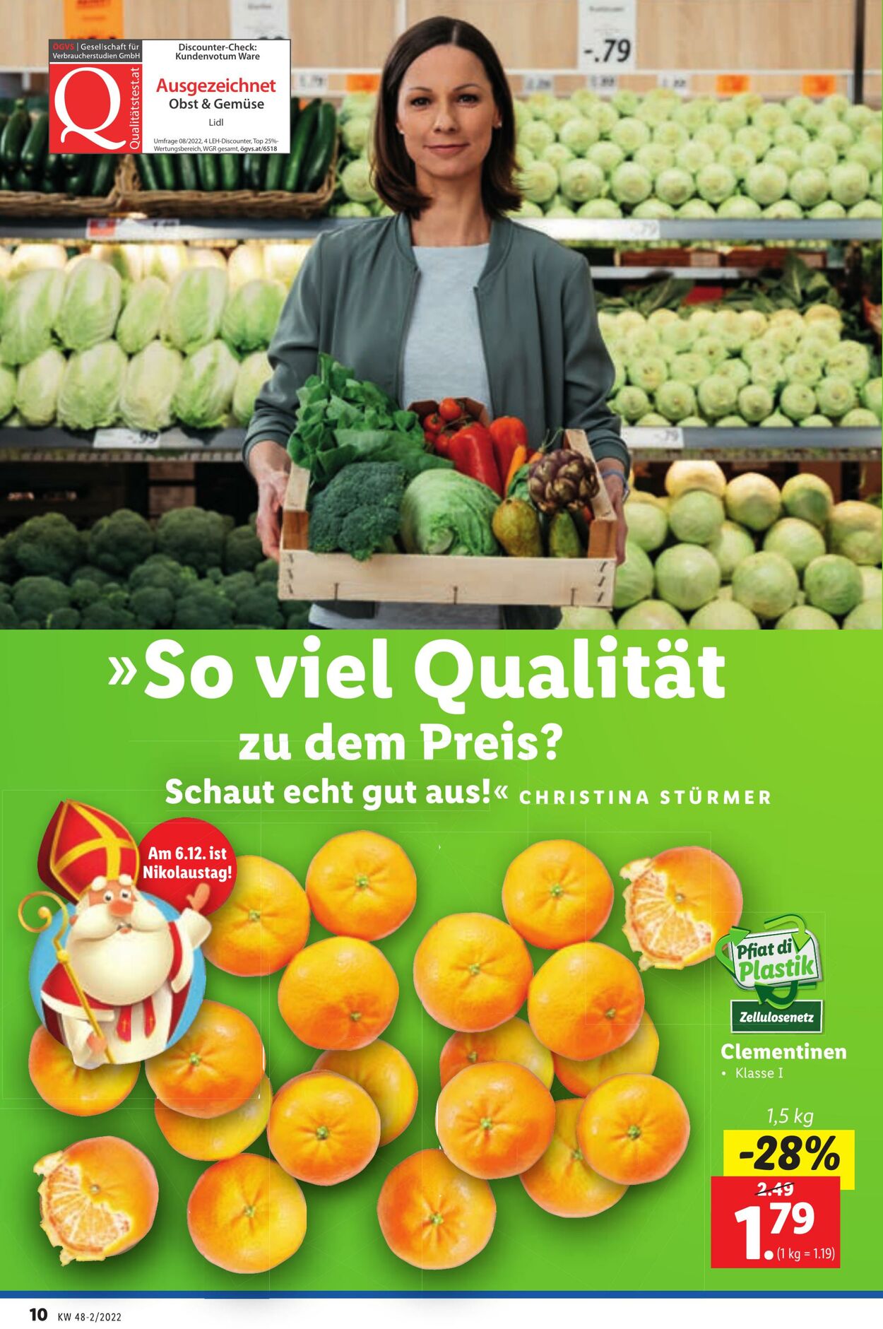 Prospekt Lidl 01.12.2022 - 06.12.2022