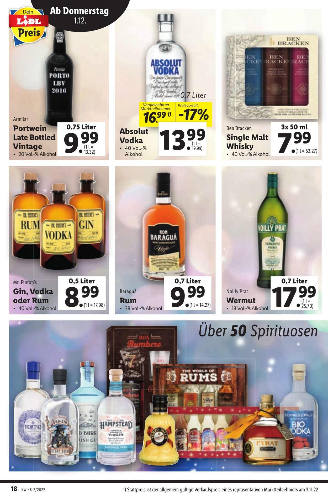 Prospekt Lidl 01.12.2022 - 06.12.2022