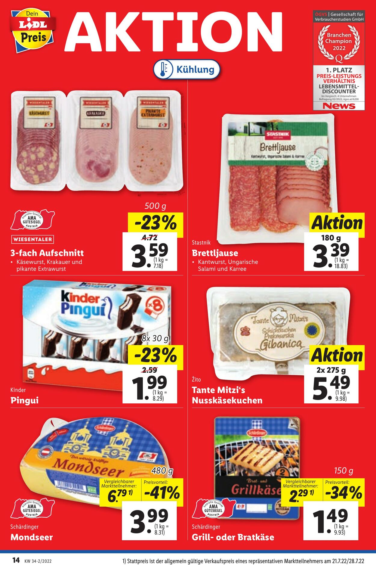 Prospekt Lidl 25.08.2022 - 31.08.2022